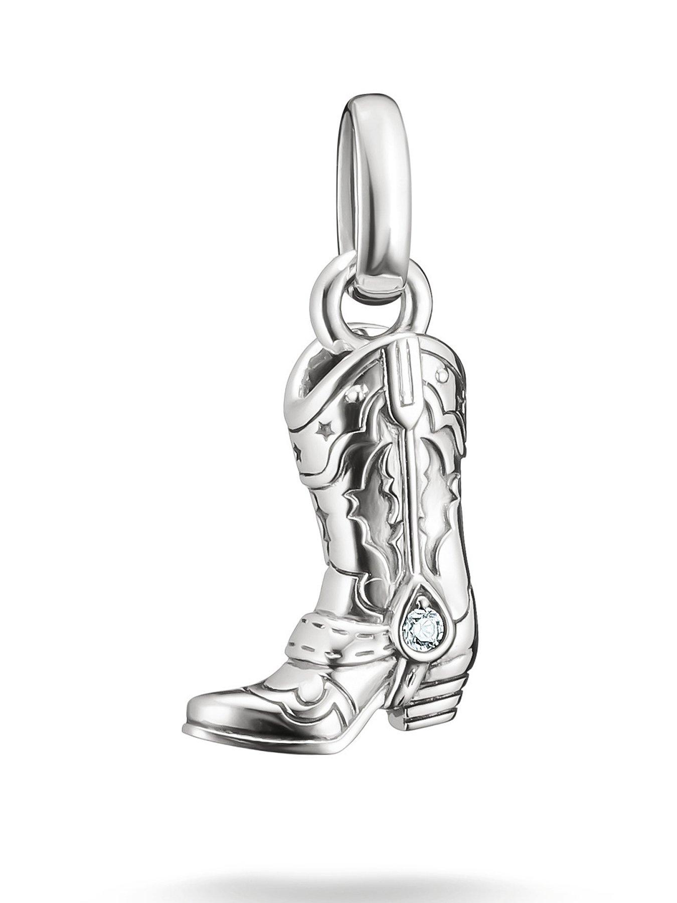 Image 1 of 3 of Thomas Sabo Charm Connect Cowboy Boot