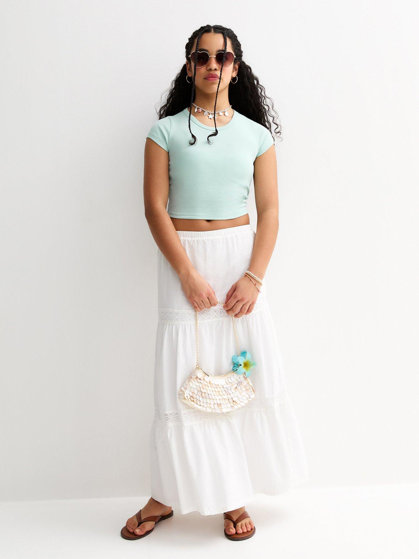 Image 3 of 5 of New Look 915 Girls Turquoise Short Sleeve Top