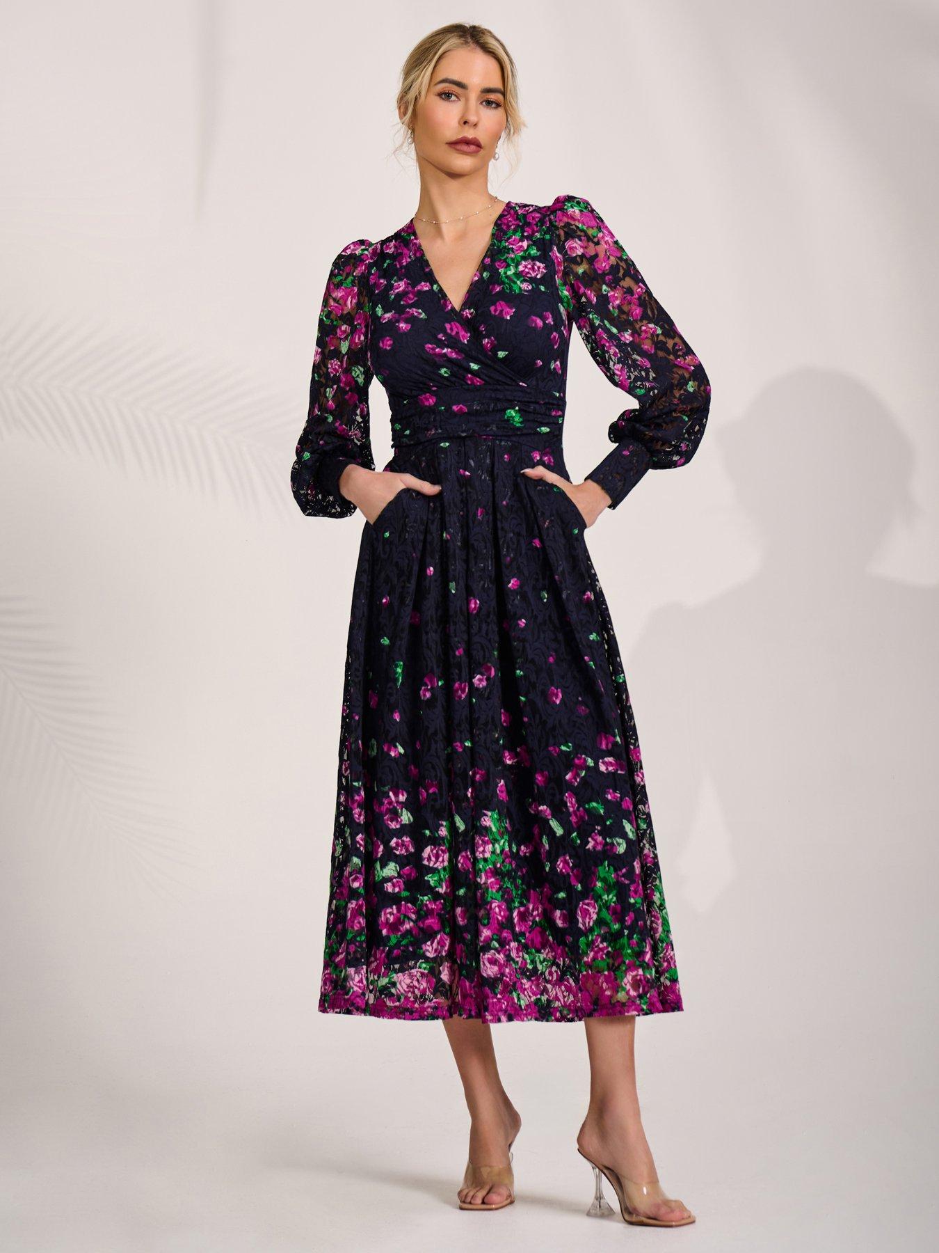 Dresses | Maxi (Long) | Lace Dresses | Black | Women | Very