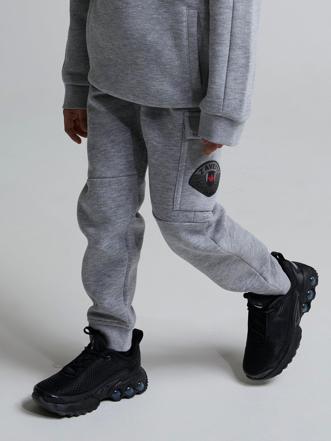 Image 3 of 4 of Zavetti Canada Boys Botticini Compatto Hoodie Set - Grey