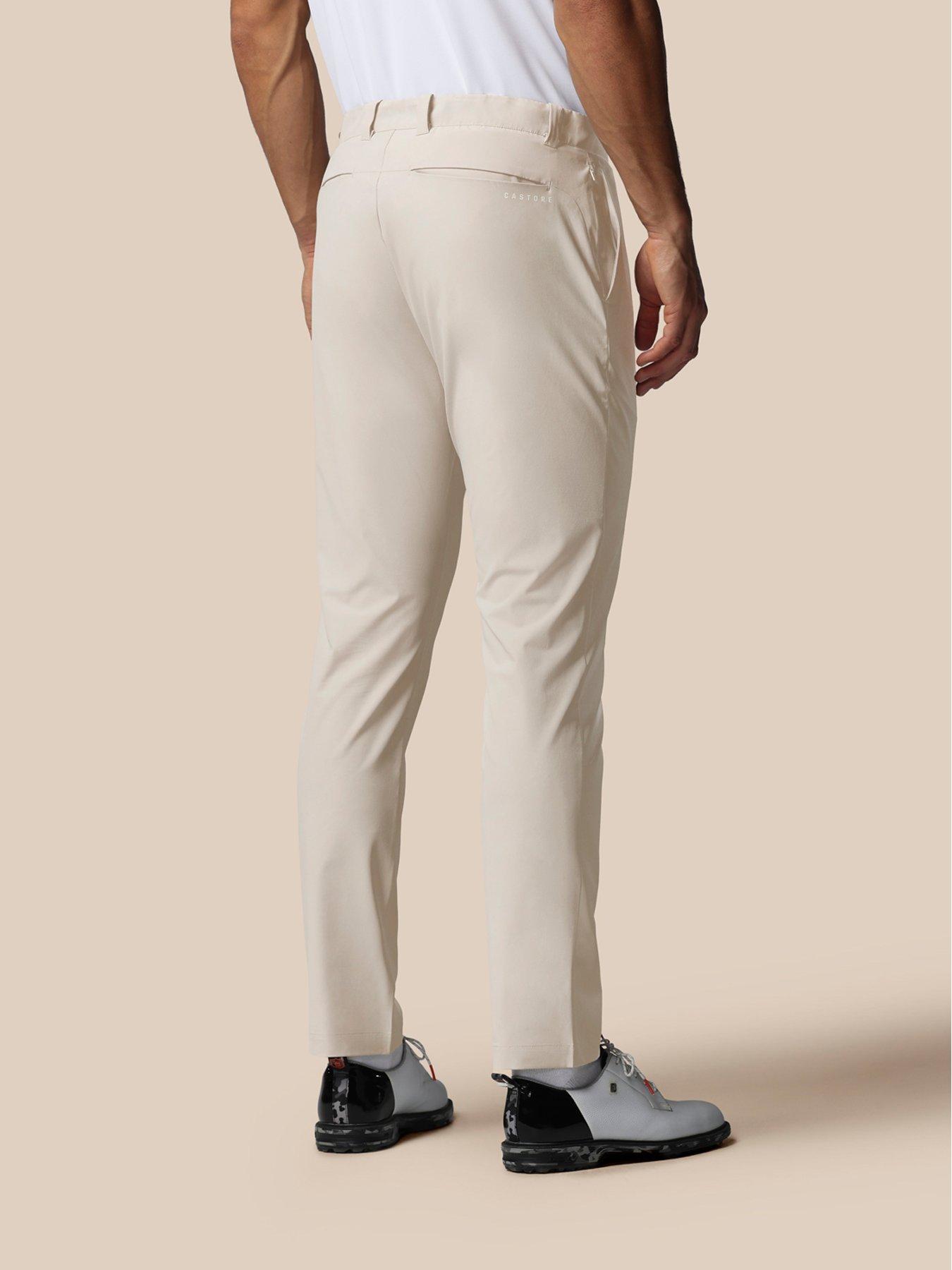 Image 2 of 5 of Castore Mens Golf Trouser - Beige - Navy
