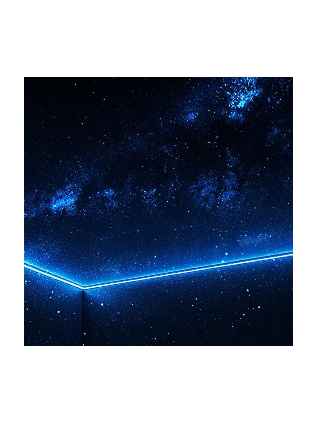 Image 6 of 7 of Stealth Night Sky Light Up Headset Stand with Projector