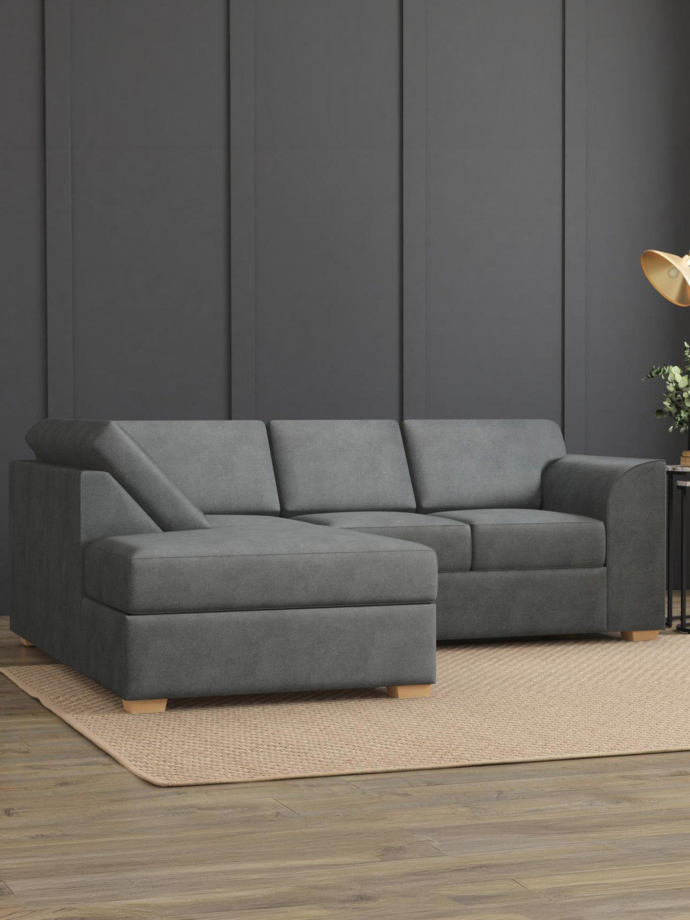 Image 3 of 6 of Aspire Modo Corner L Shape Sofa - Velvet