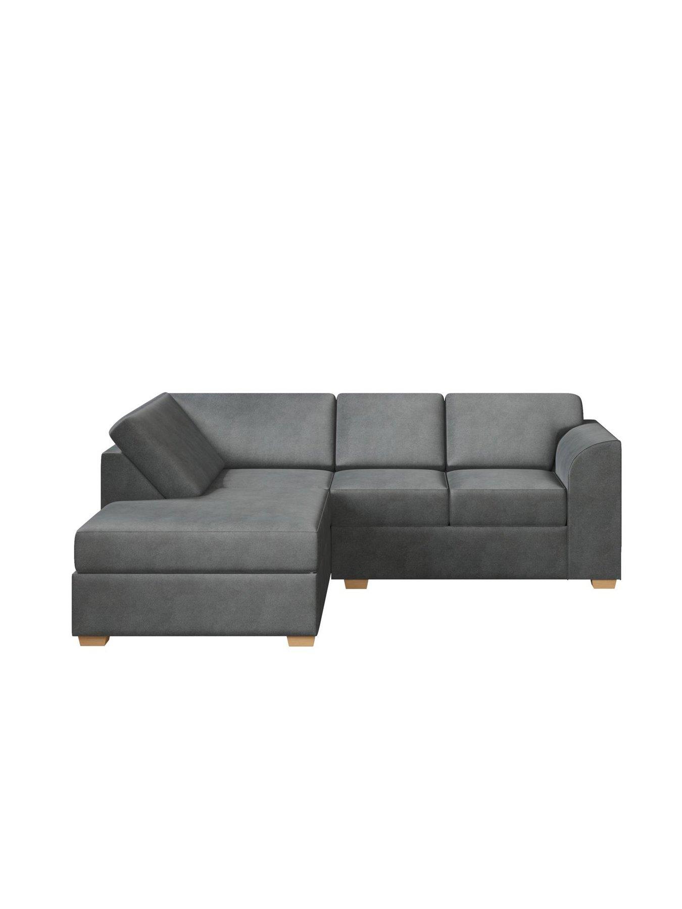 Image 4 of 6 of Aspire Modo Corner L Shape Sofa - Velvet