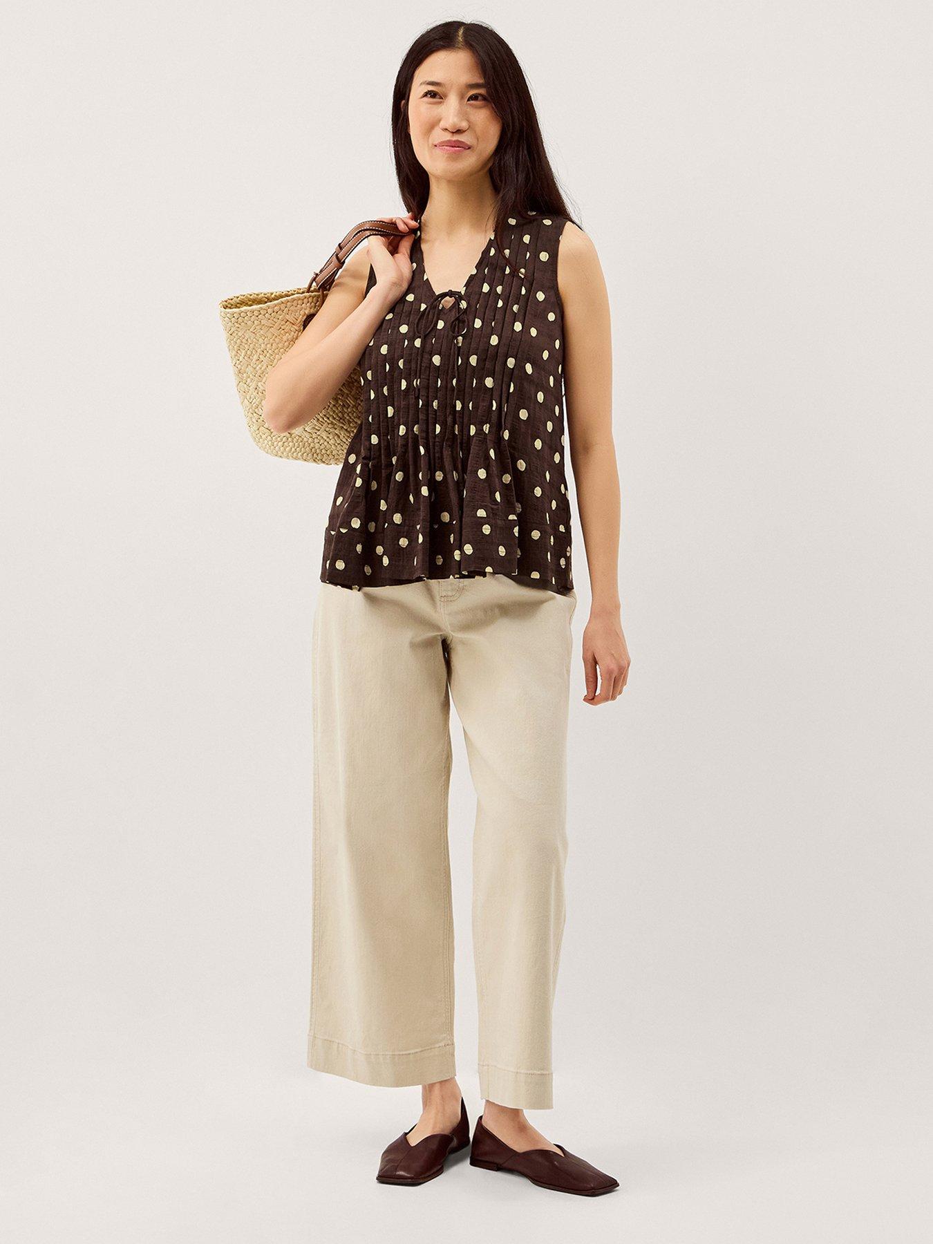 Image 3 of 5 of Monsoon Paris Spot Top