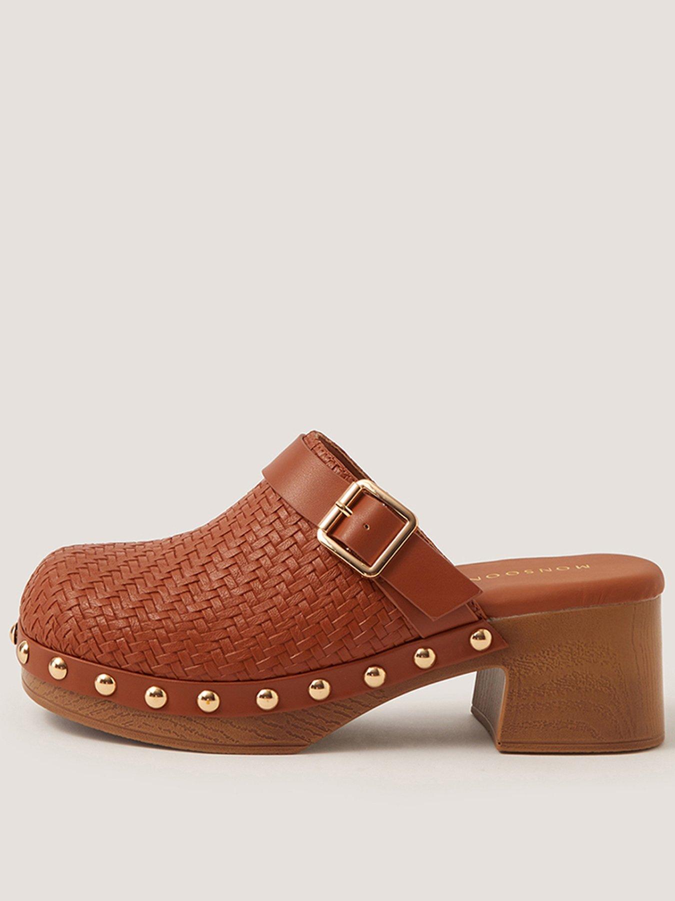 Monsoon Celia Studded Clog Sandal