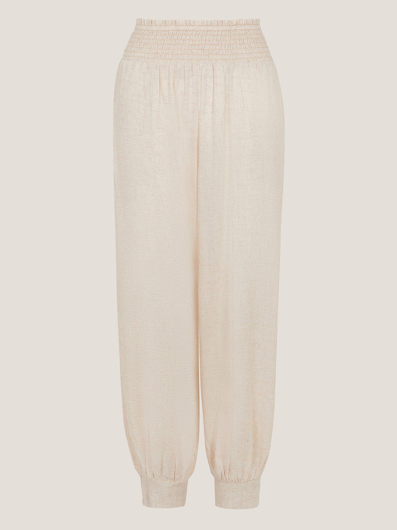 Image 5 of 5 of Monsoon Reese Trousers - Cream
