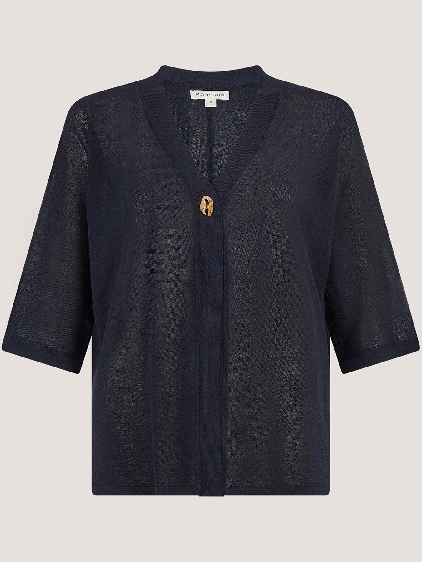 Image 5 of 5 of Monsoon Beth Button Cardi