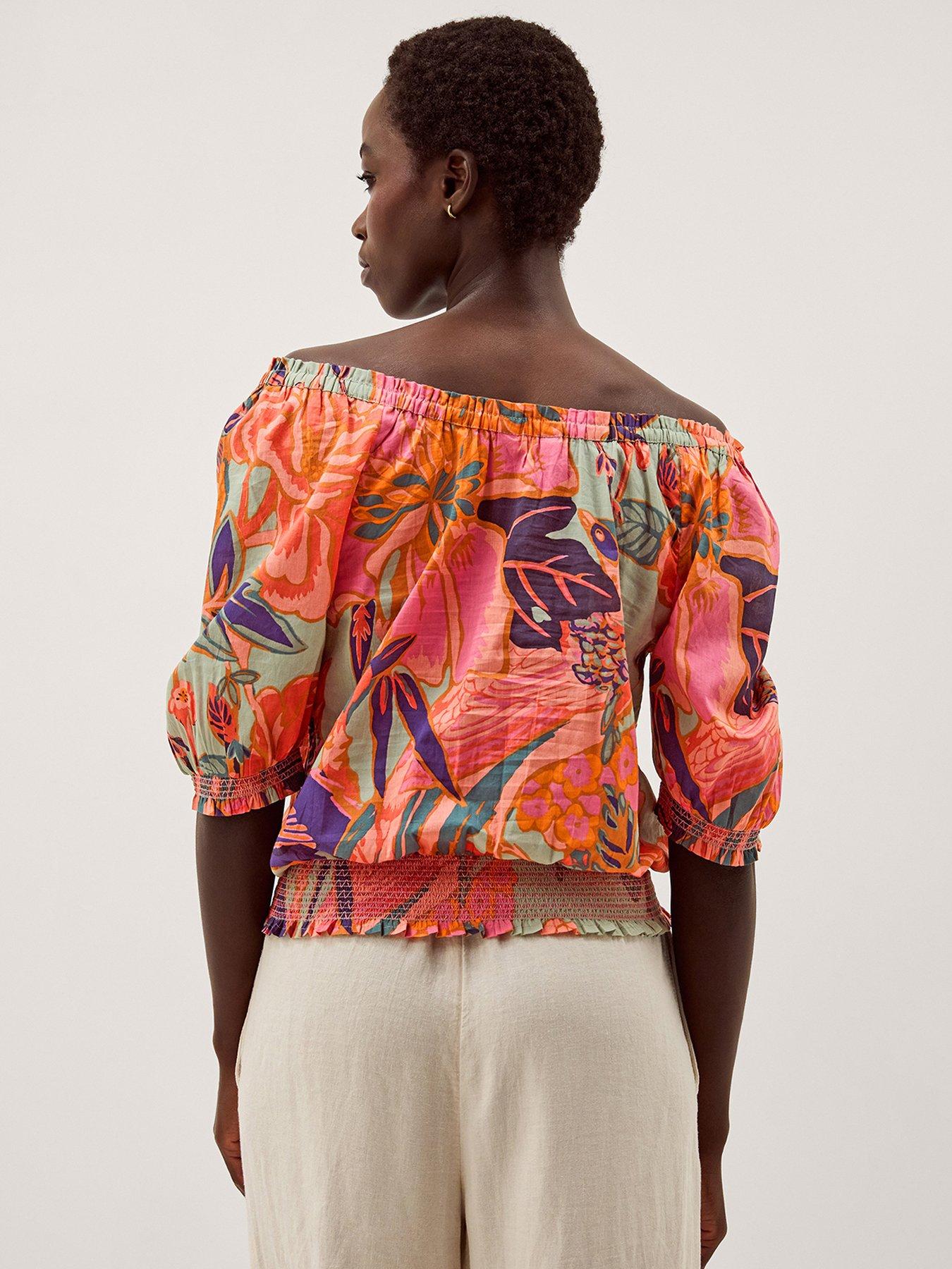 Image 2 of 5 of Monsoon Carmen Top
