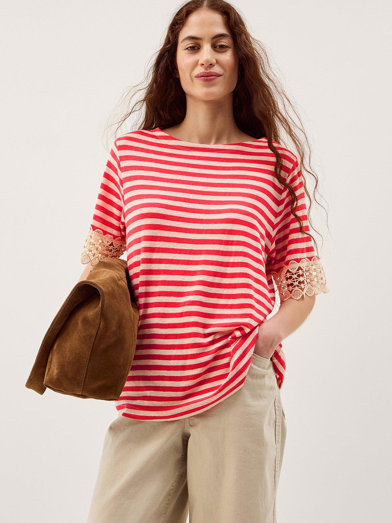 Monsoon Sasha Stripe T Shirt