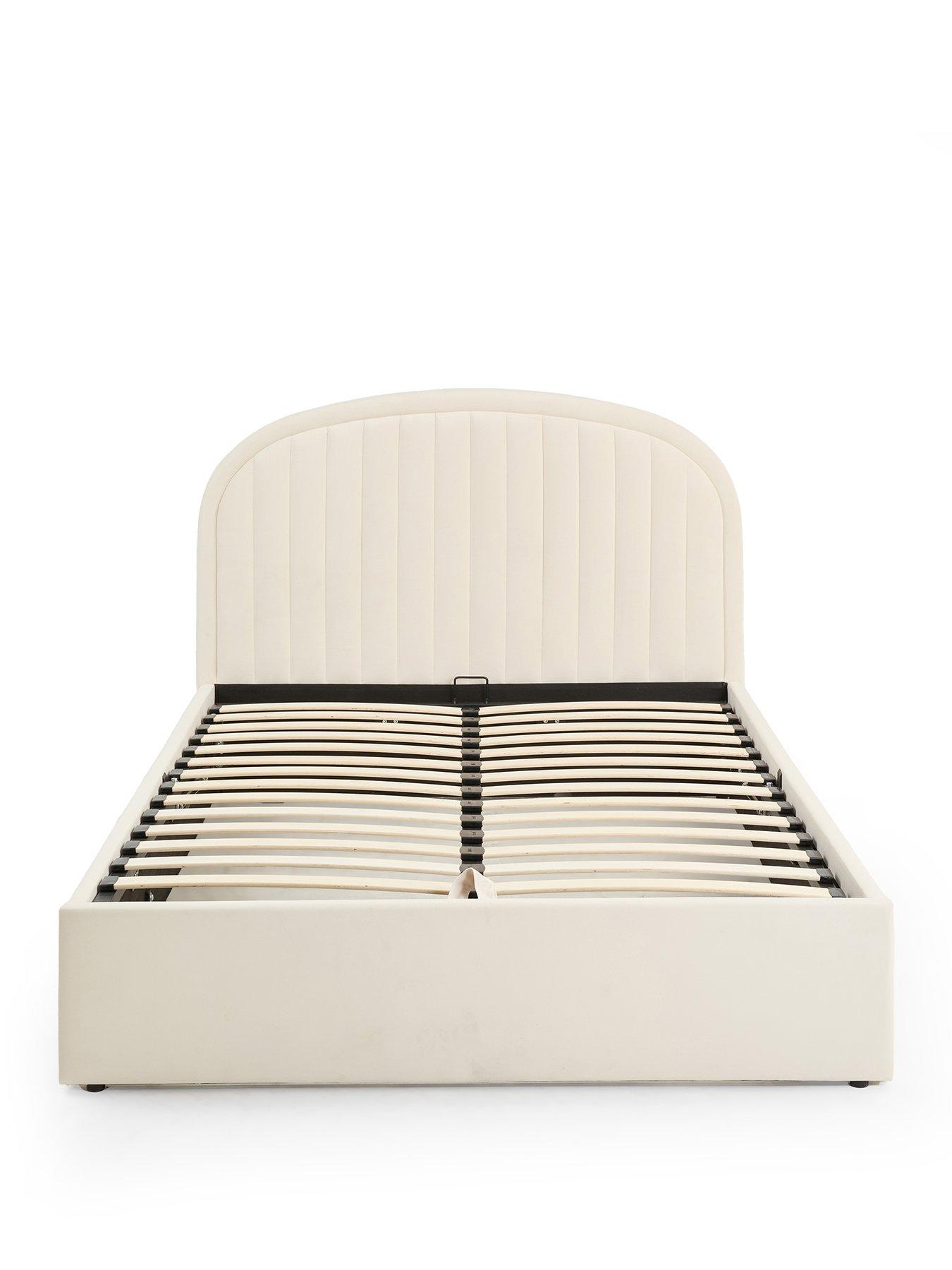 Image 2 of 7 of The Very Collection Garland End Lift Up Storage Ottoman Bed with Mattress Options (Buy &amp; SAVE!) - Natural -&nbsp;FSC&reg; Certified