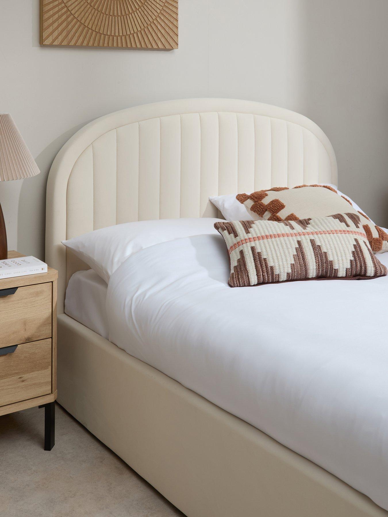 Image 3 of 7 of The Very Collection Garland End Lift Up Storage Ottoman Bed with Mattress Options (Buy &amp; SAVE!) - Natural -&nbsp;FSC&reg; Certified
