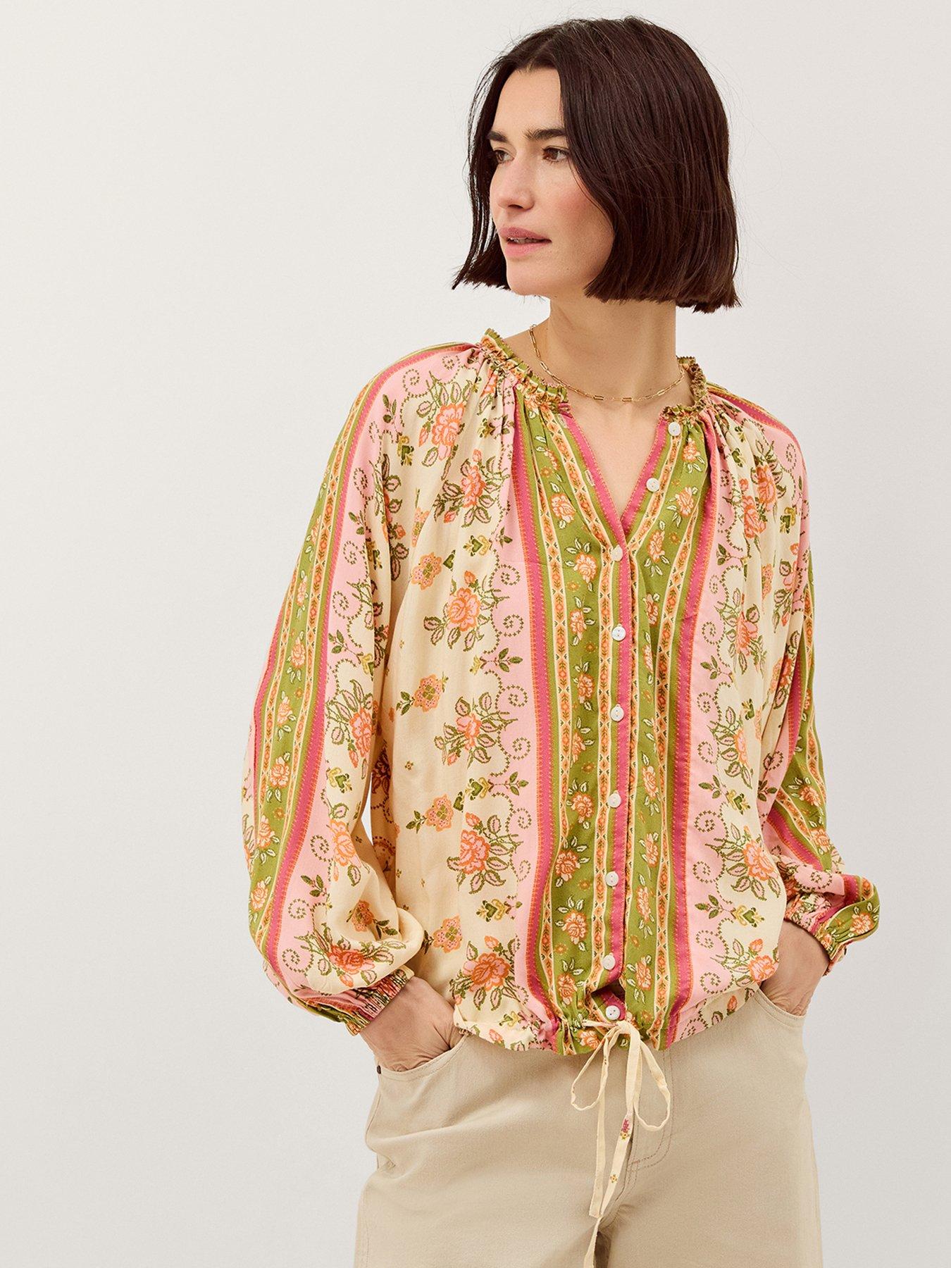 Monsoon Eline Floral Blouse
