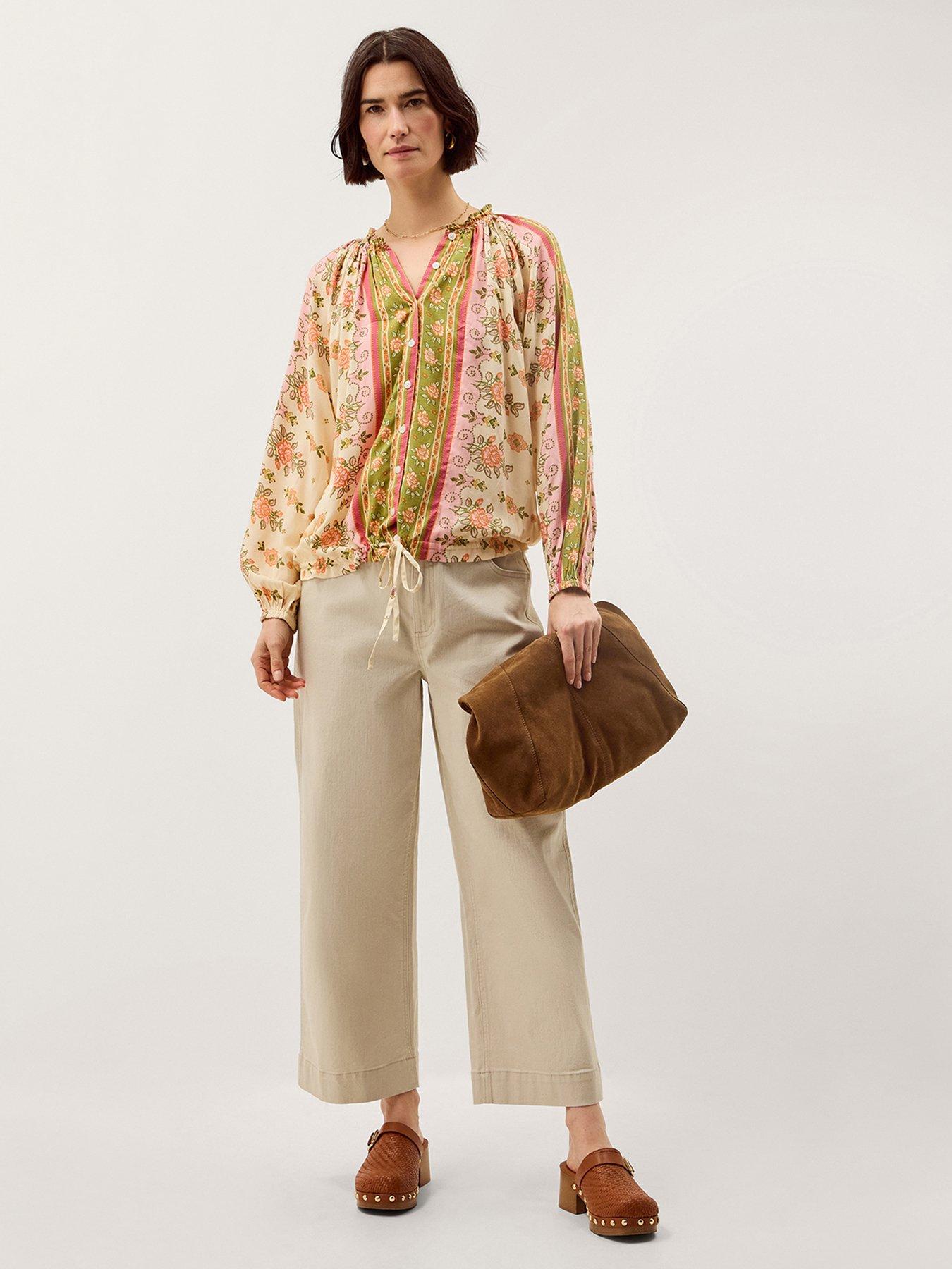 Image 3 of 4 of Monsoon Eline Floral Blouse