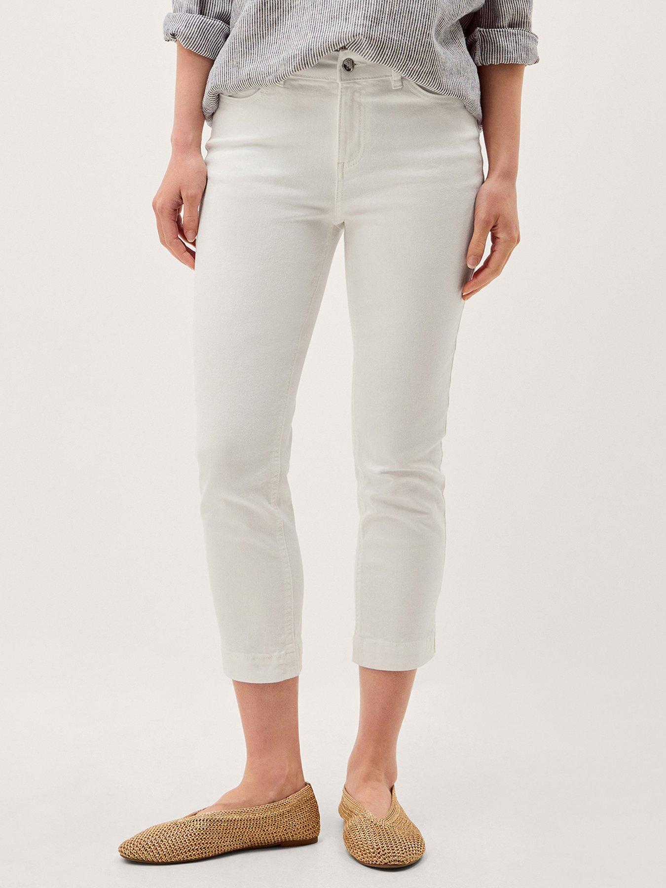 Image 1 of 5 of Monsoon Idabella Crop Jean