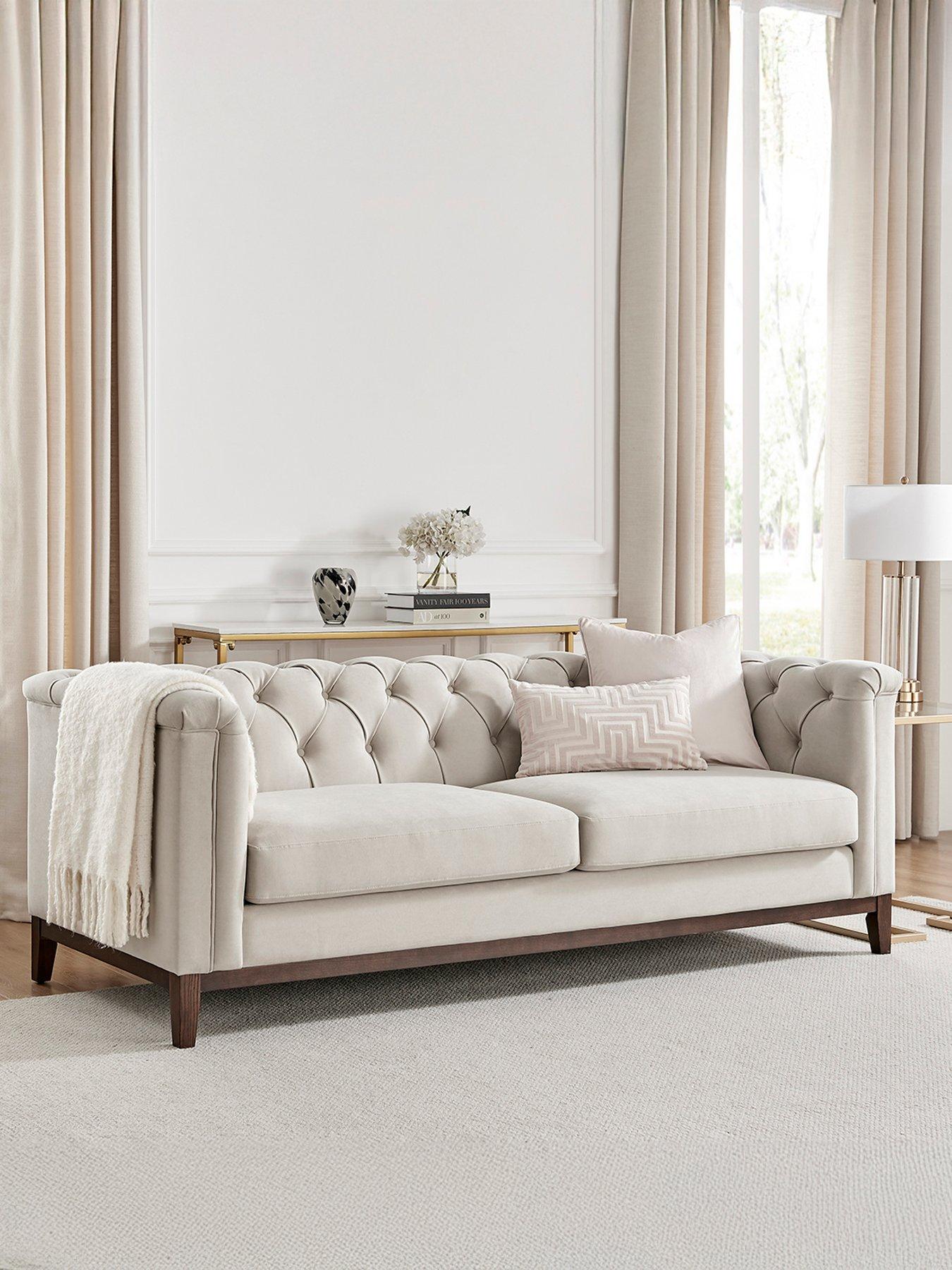Dusk Chesterfield 3 Seater Sofa