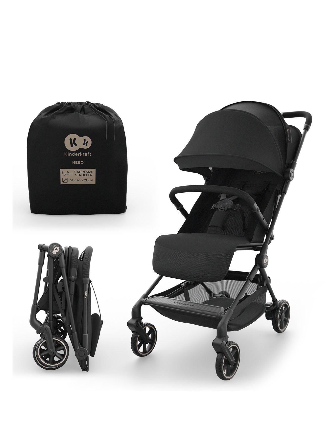 Kinderkraft Nebo cabin approved Pushchair - Black