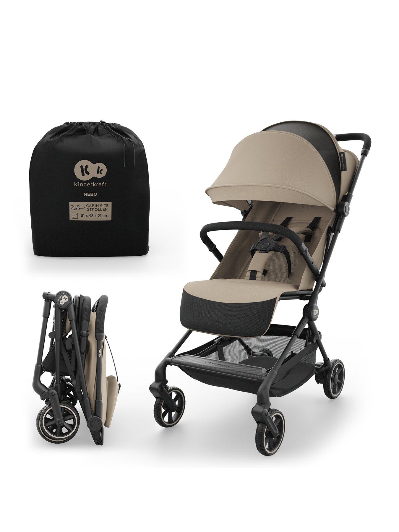 Image 1 of 8 of Kinderkraft Nebo cabin approved Pushchair - Beige