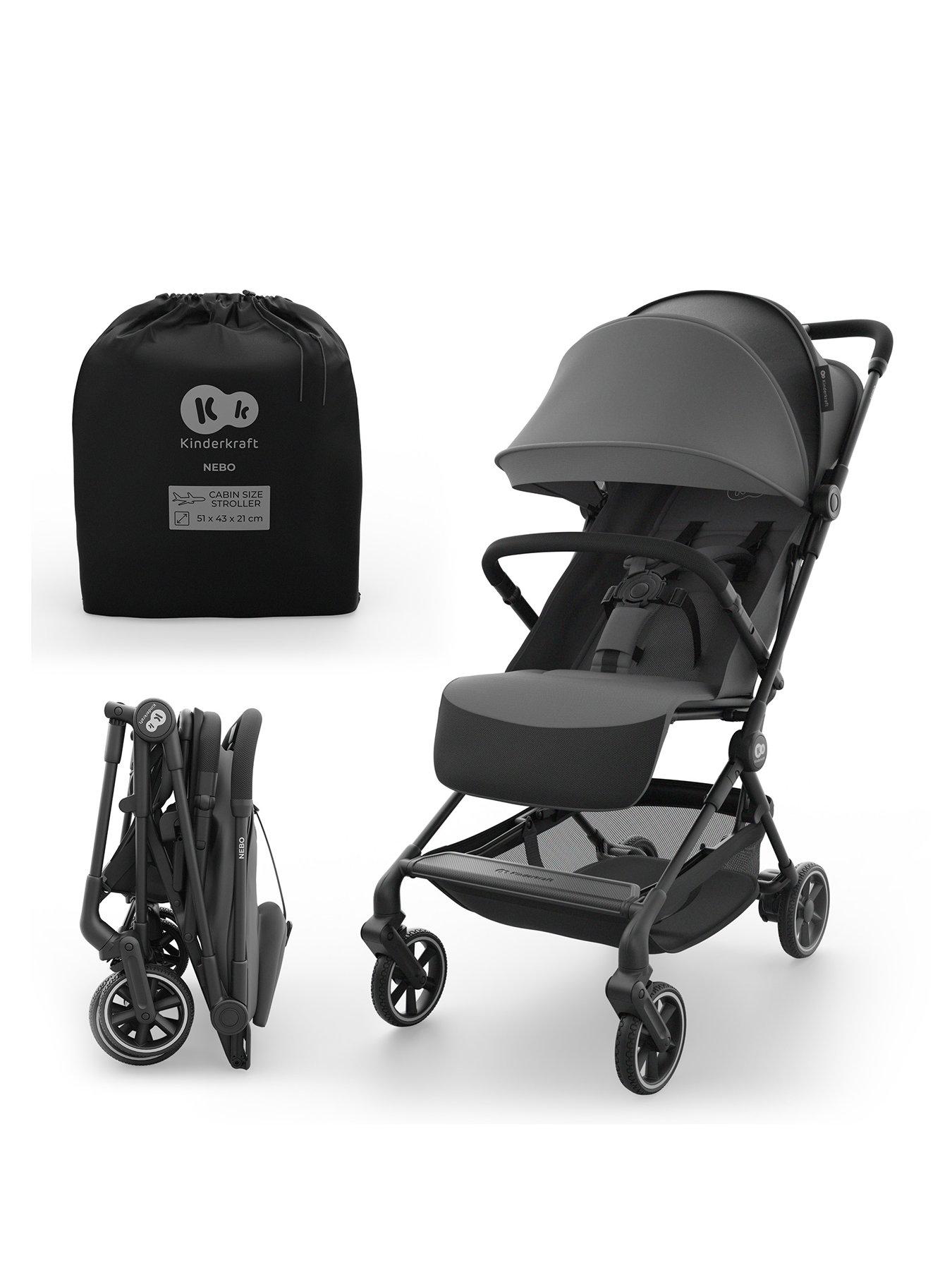 Kinderkraft Nebo cabin approved Pushchair - Grey