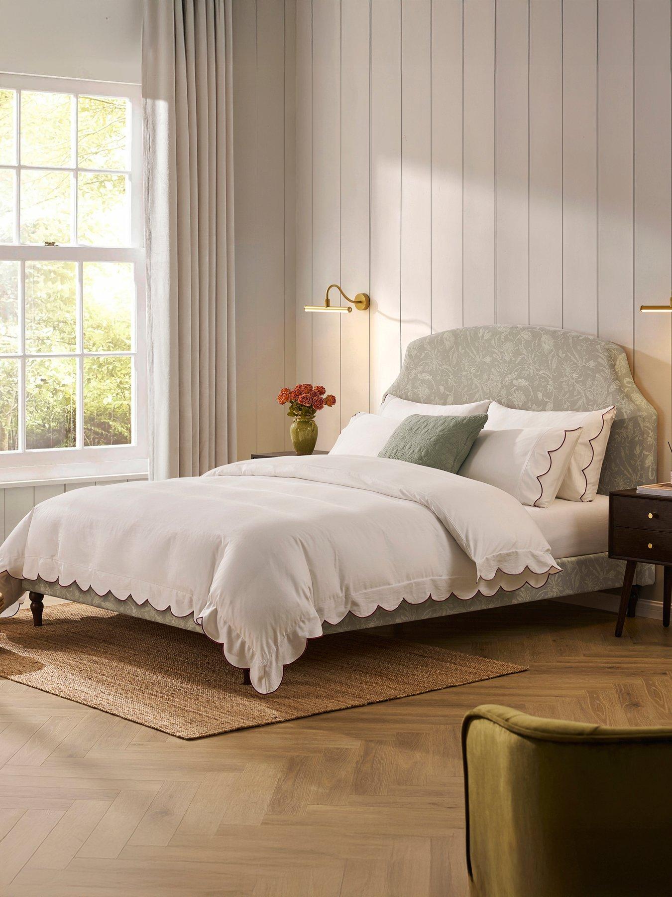 Dusk Surrey Bed Frame - Super King - Floral