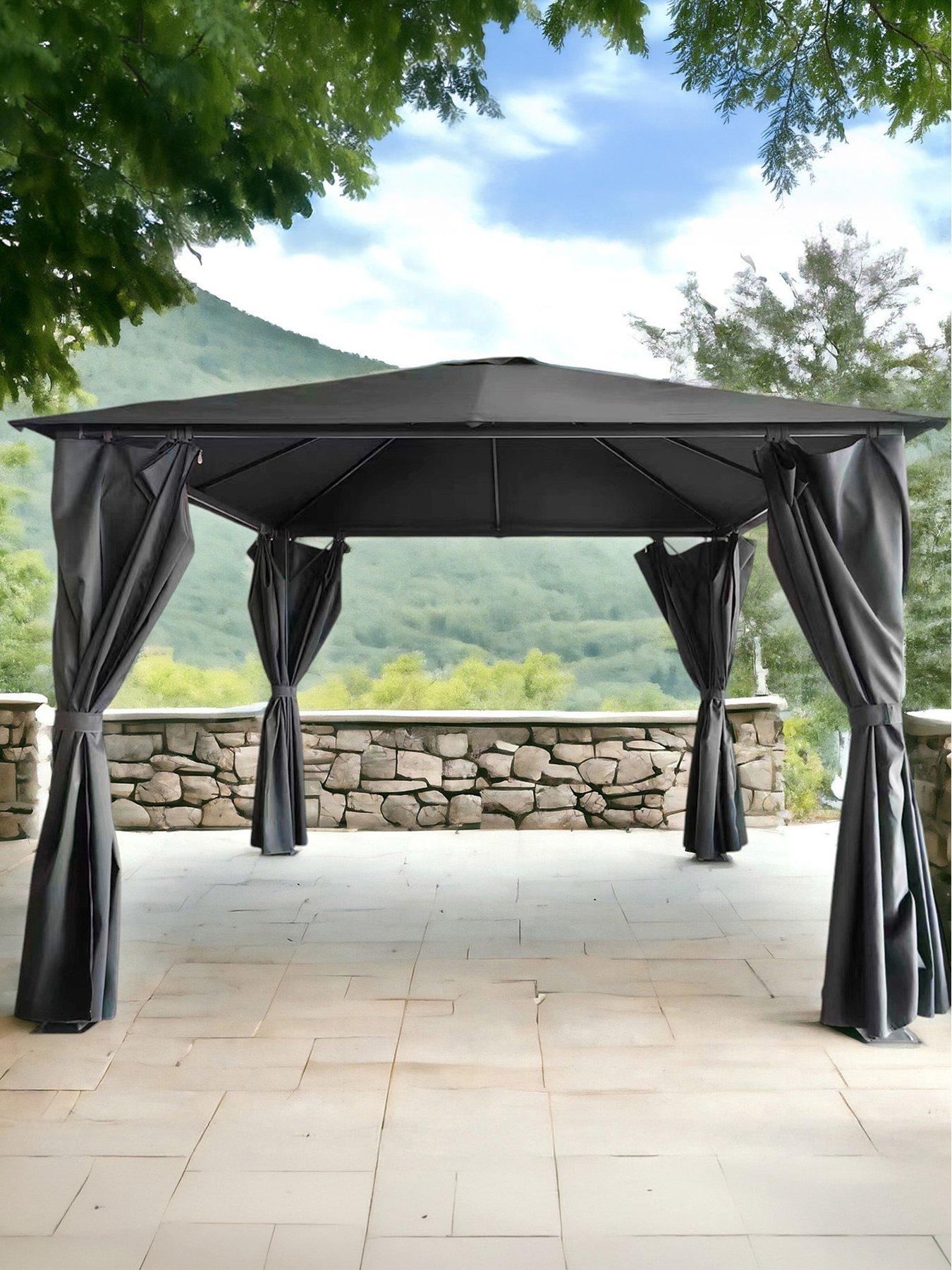 Image 1 of 4 of Titian Gazebo 3m x 3m - Grey
