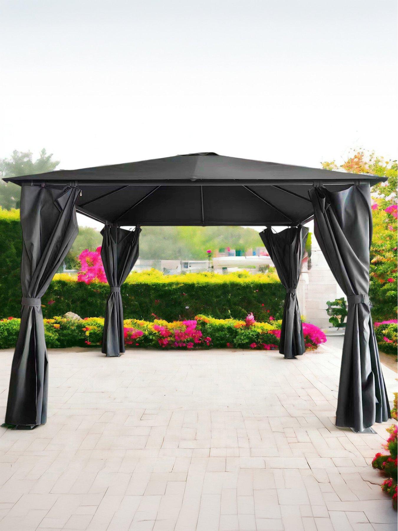 Image 3 of 4 of Titian Gazebo 3m x 3m - Grey