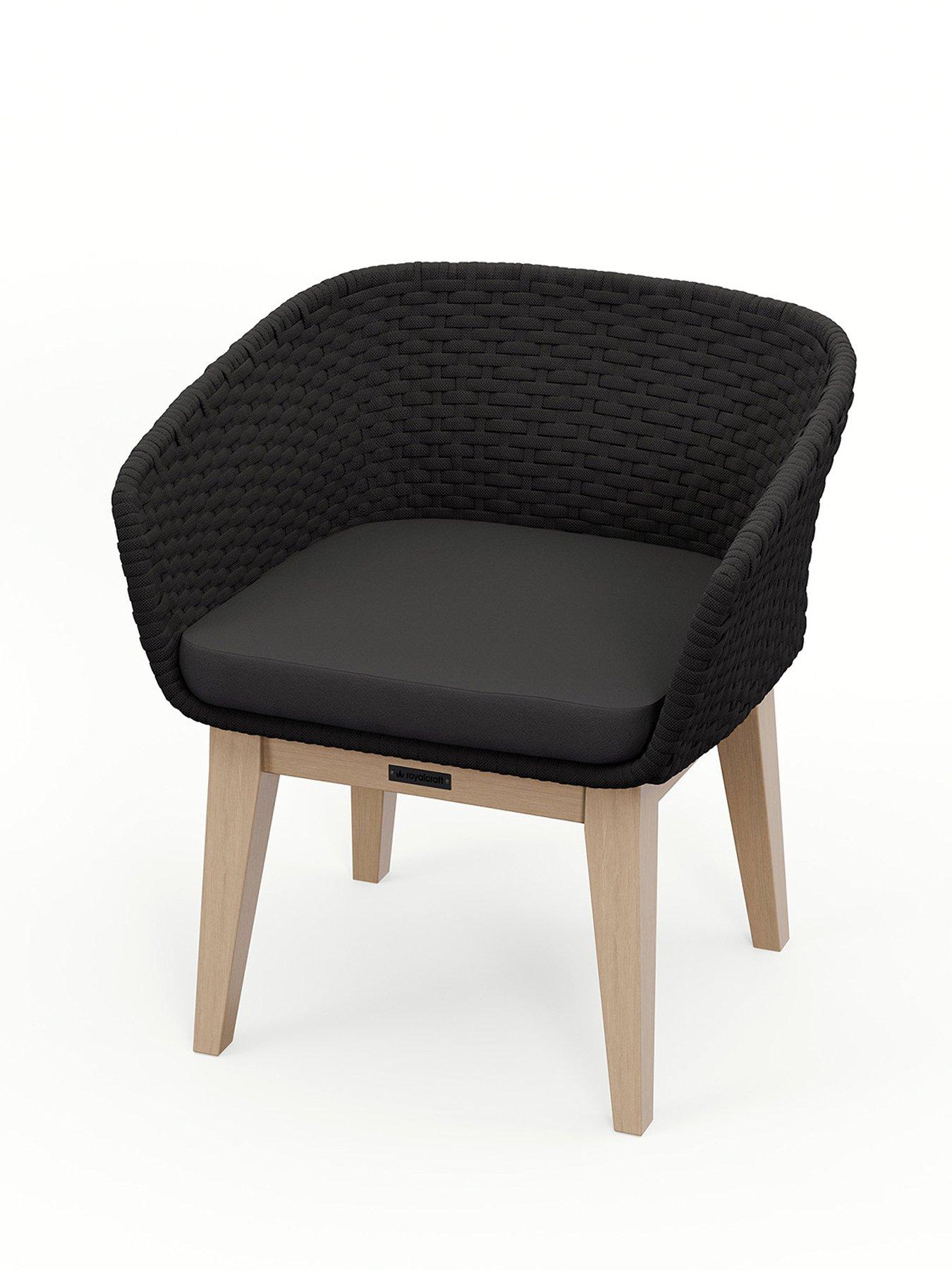 Image 5 of 6 of Royalcraft Roma Bistro Set with Eden Chairs