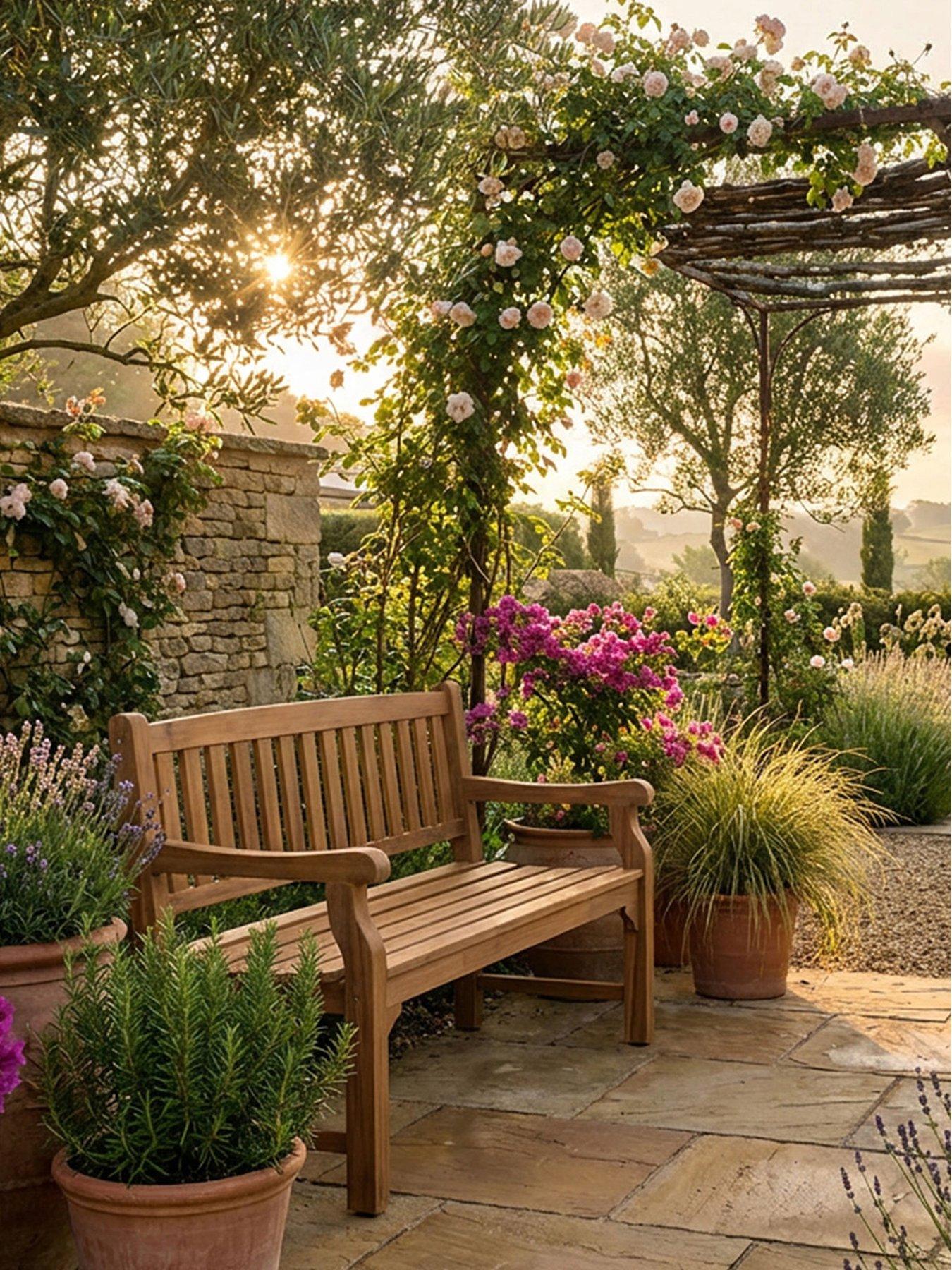 Image 1 of 4 of Royalcraft Sofia 2 Seater Bench