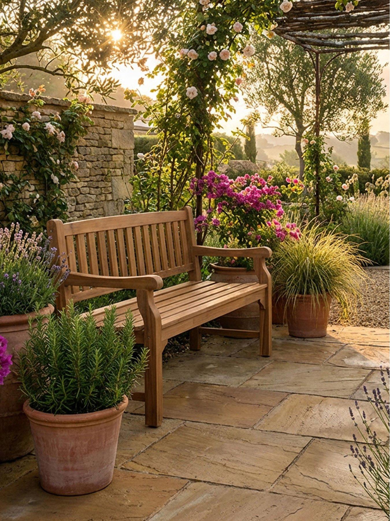 Royalcraft Sofia 3 Seater Bench