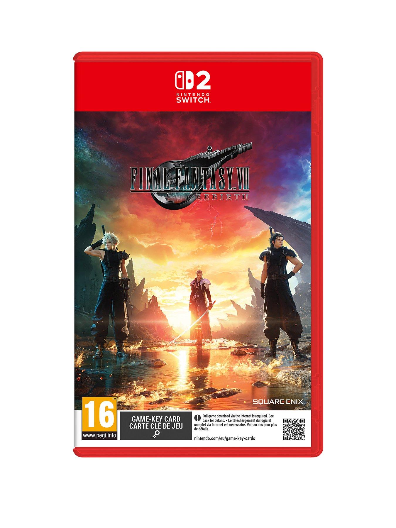 Nintendo Switch 2 Final Fantasy VII: Rebirth (Includes Magic: The Gathering - Final Fantasy Play Booster)