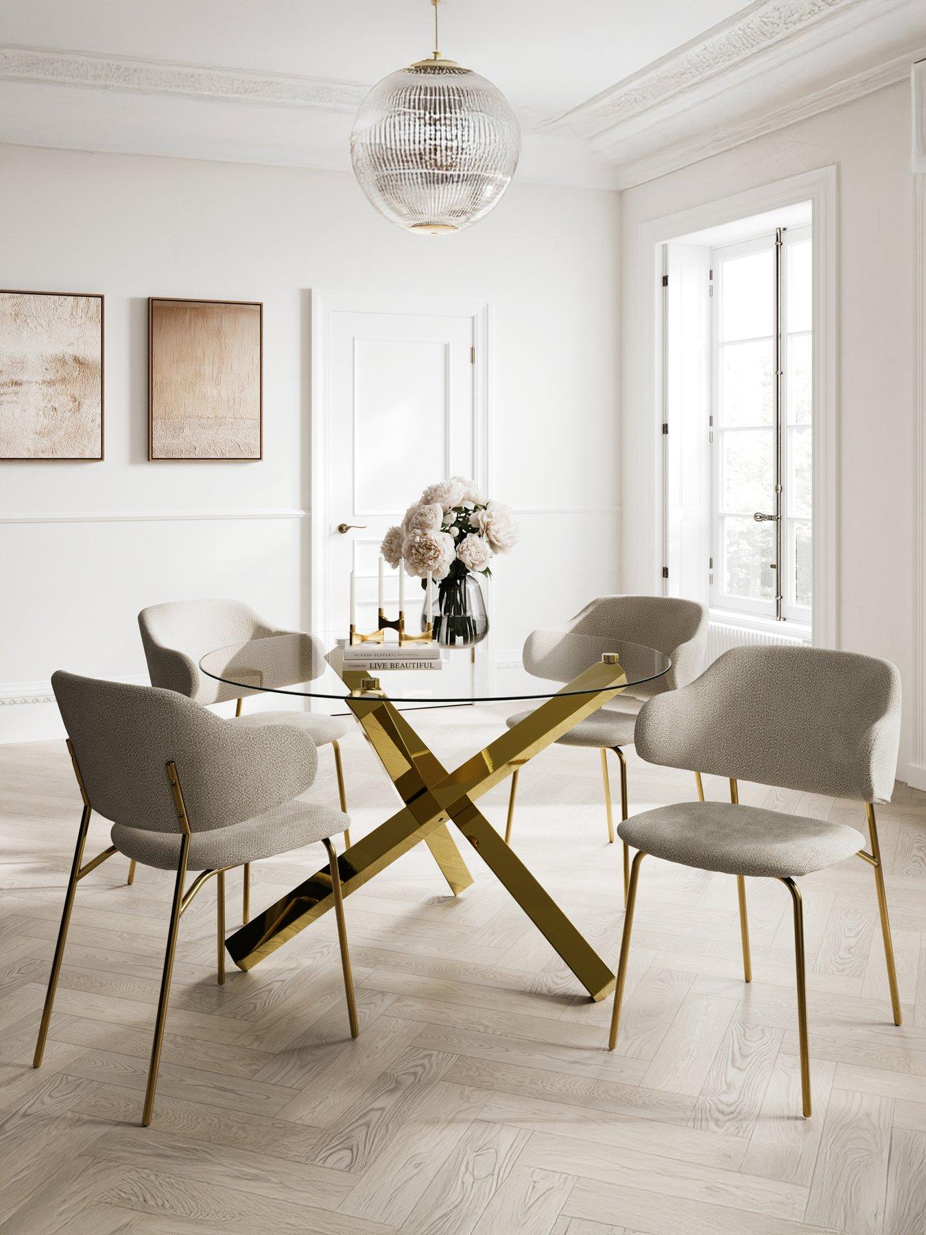 LPD Home Set Of 2 Dorchester Dining Chairs