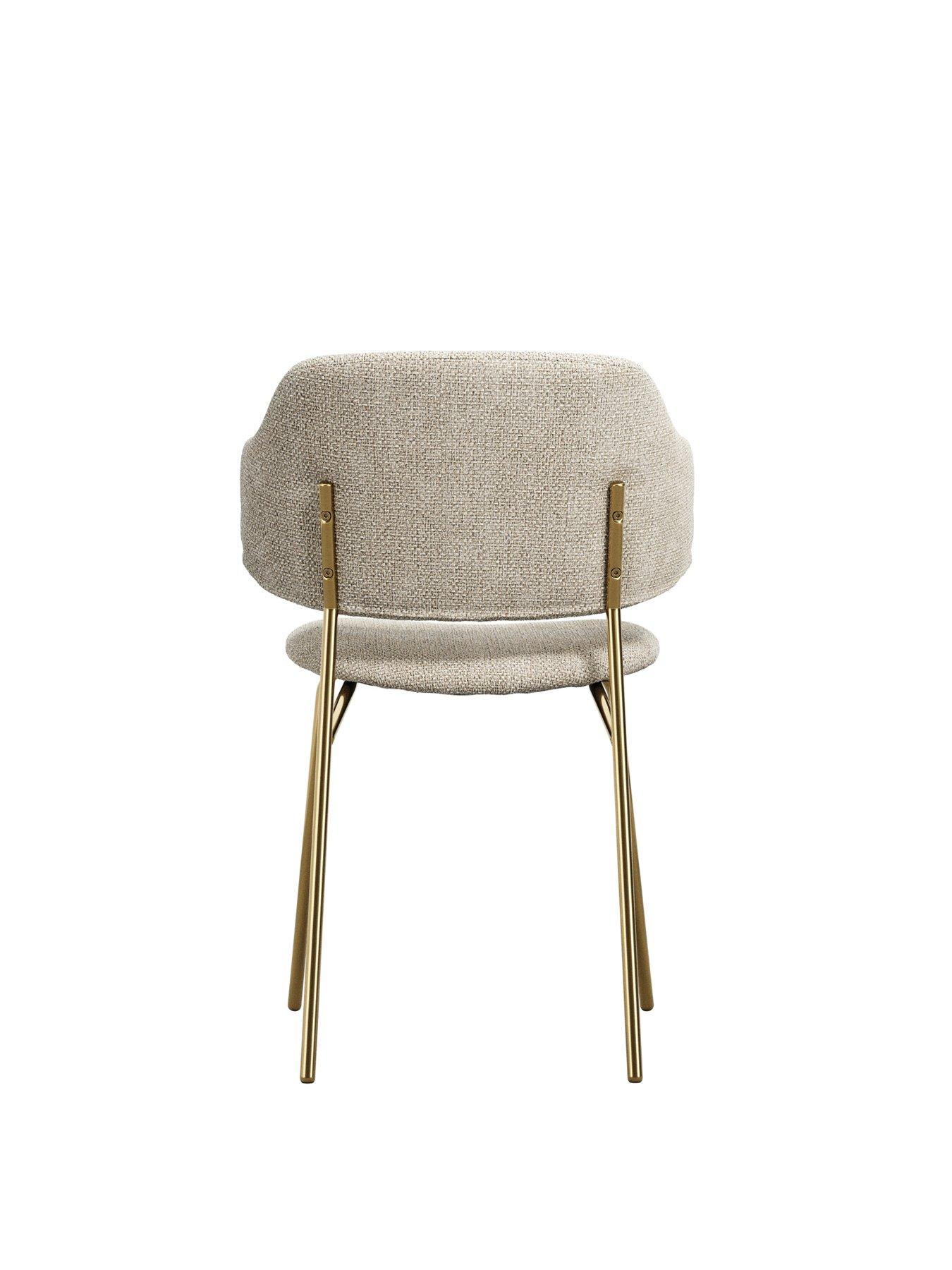 Image 5 of 6 of LPD Home Set Of 2 Dorchester Dining Chairs