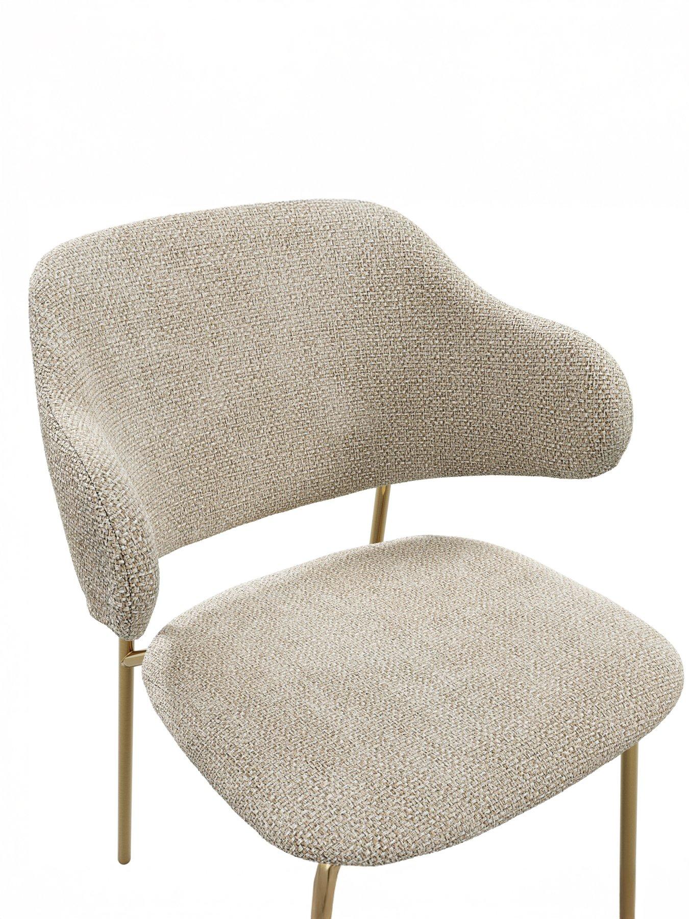 Image 6 of 6 of LPD Home Set Of 2 Dorchester Dining Chairs