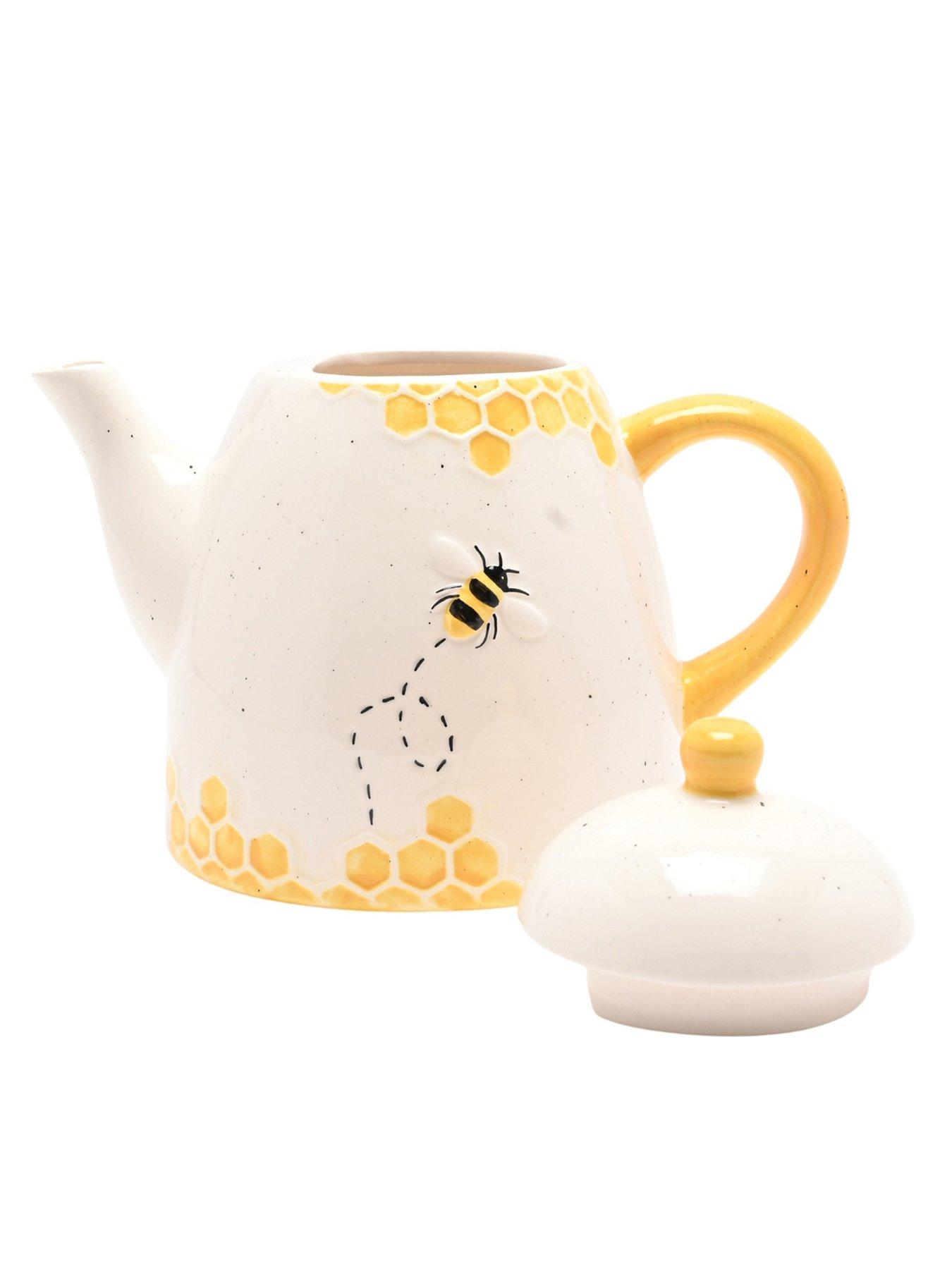 Image 3 of 4 of Hestia Bee Hive Teapot