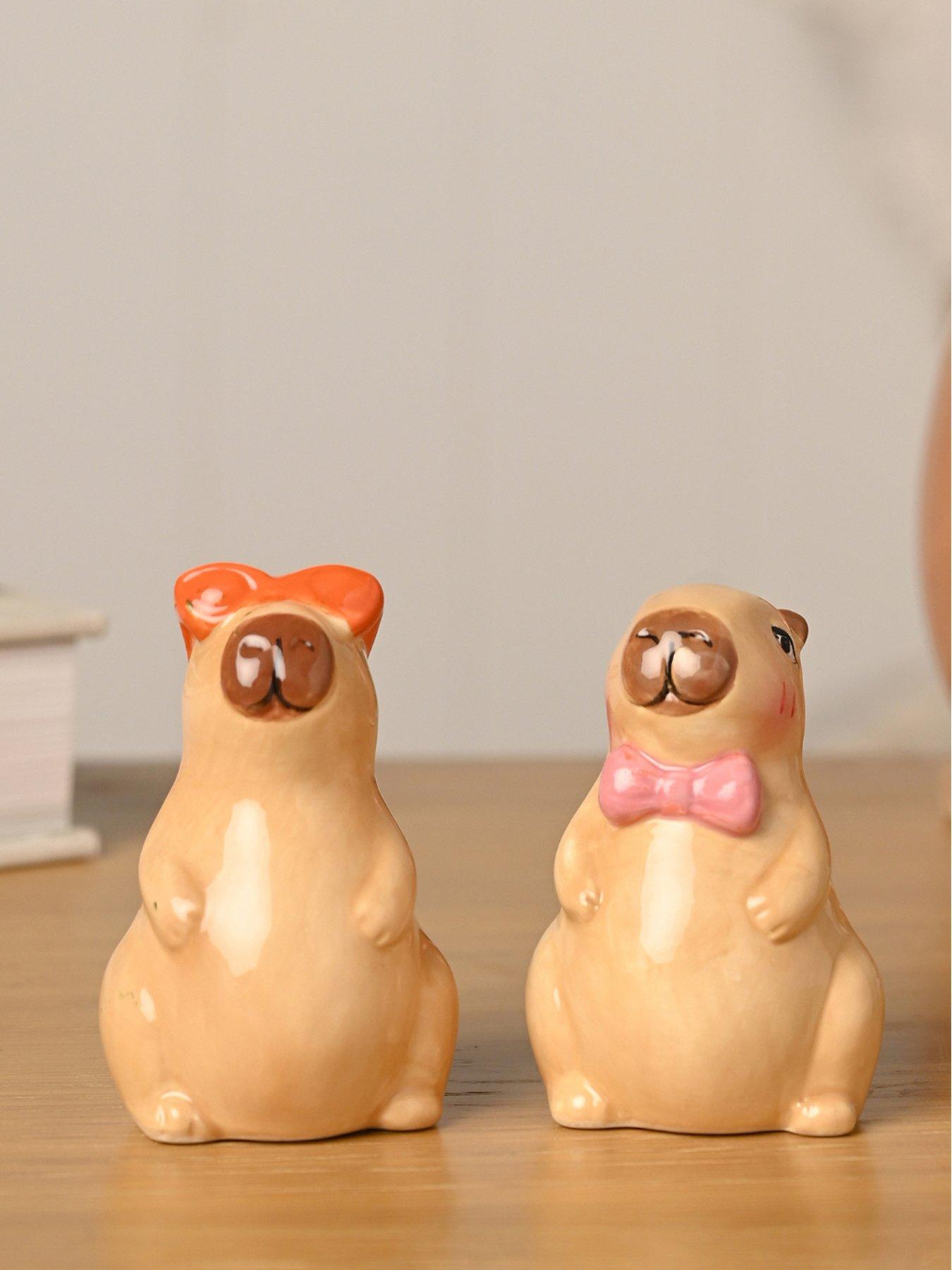 Hestia The Feel Good Club Capybara Salt  &  Pepper Pots