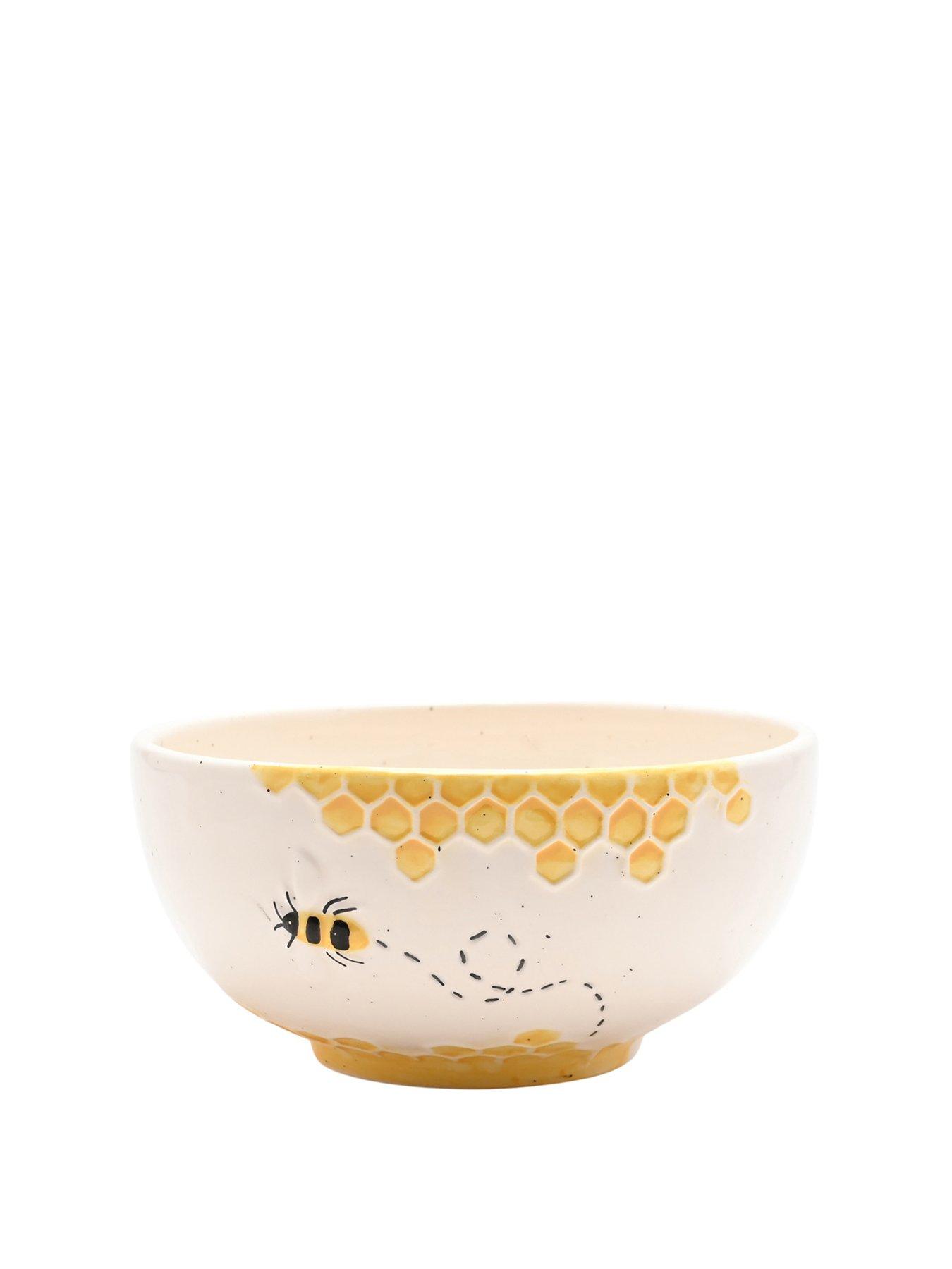 Hestia Bee Hive Large Bowl 15cm - Set Of 4