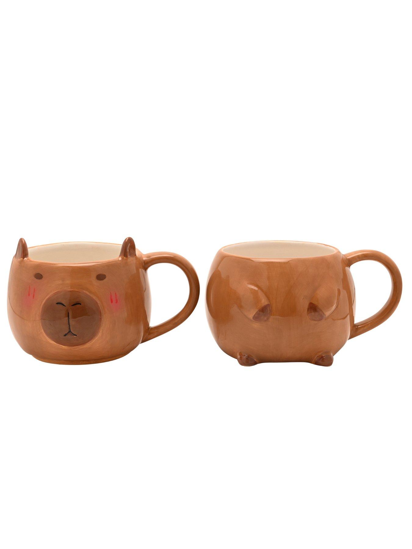 Image 4 of 6 of Hestia The Feel Good Club Capybara Mug Stack