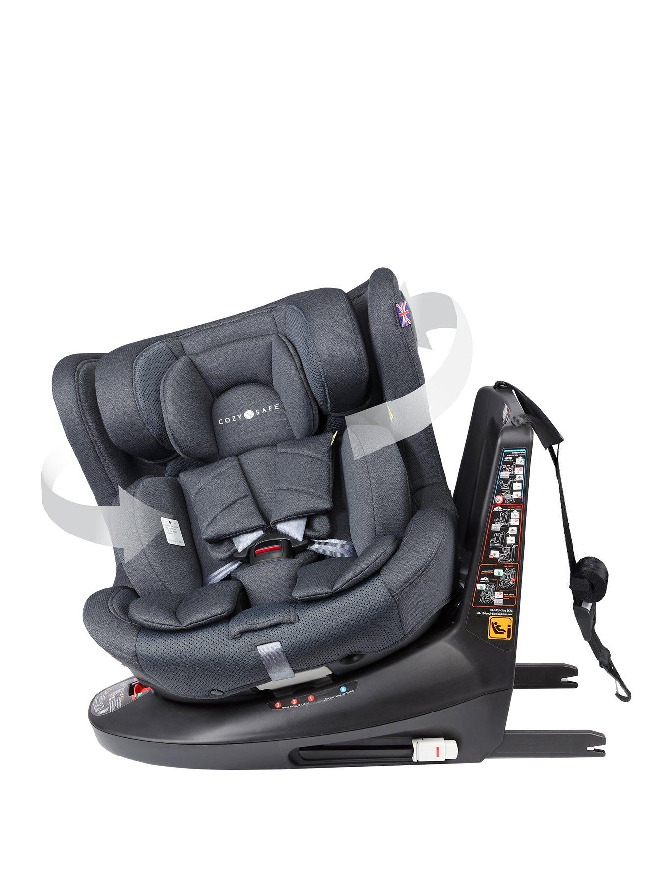 Cozy N Safe Comet+ 360° & 40-150cm i-Size Car Seat- Slate, Slate