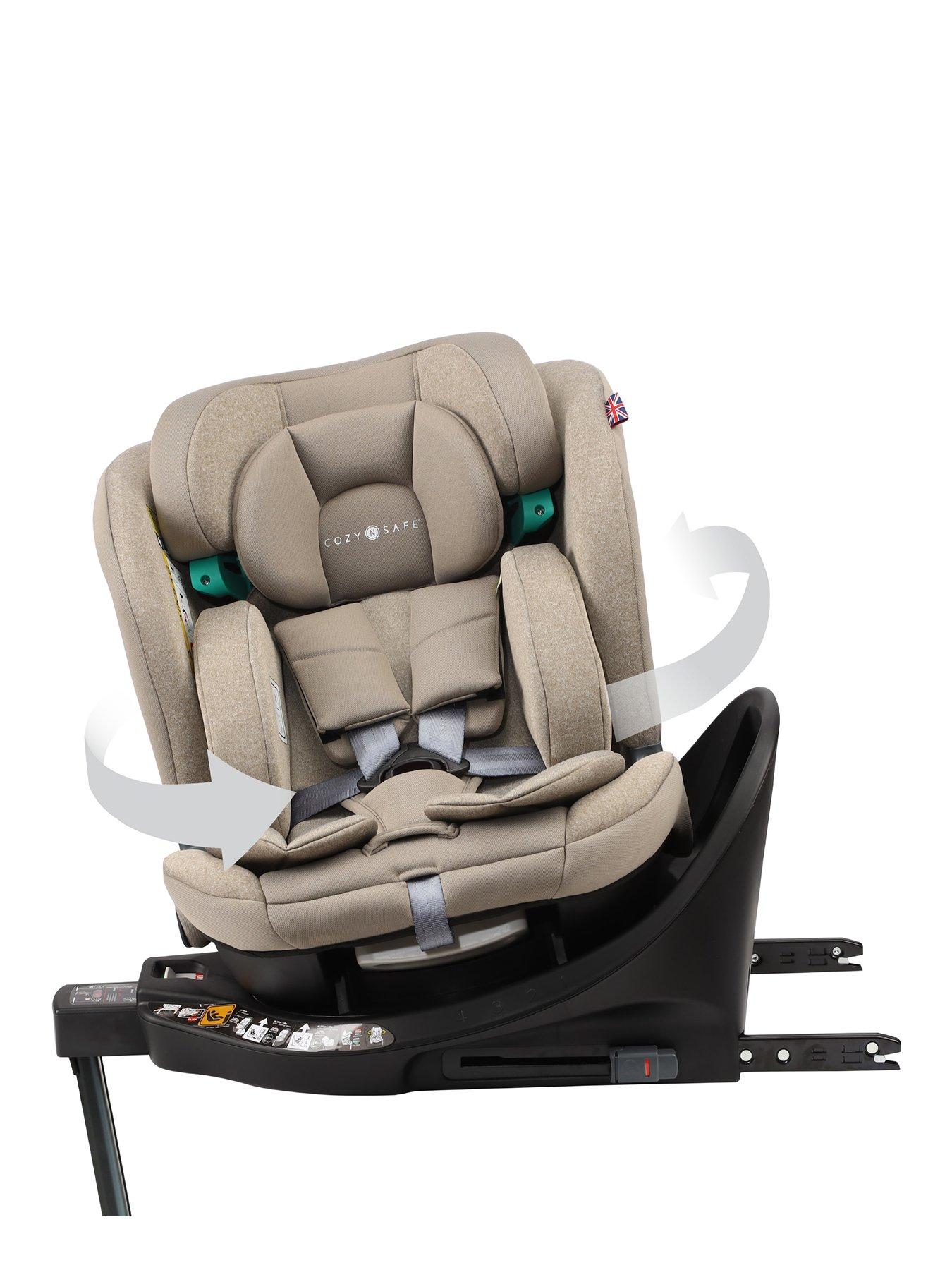 Cozy N Safe Stanford 360° 40-150cm i-Size Car Seat- Ecru