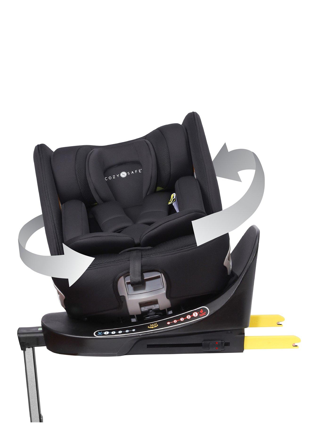 Cozy N Safe Polaris 360° 40-150cm Car Seat - Jet