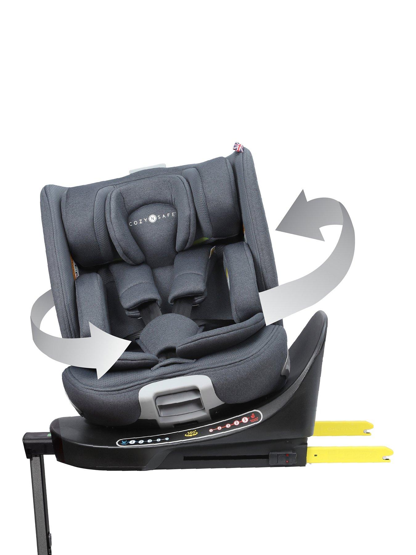 Cozy N Safe Polaris 360° 40-150cm Car Seat - Slate
