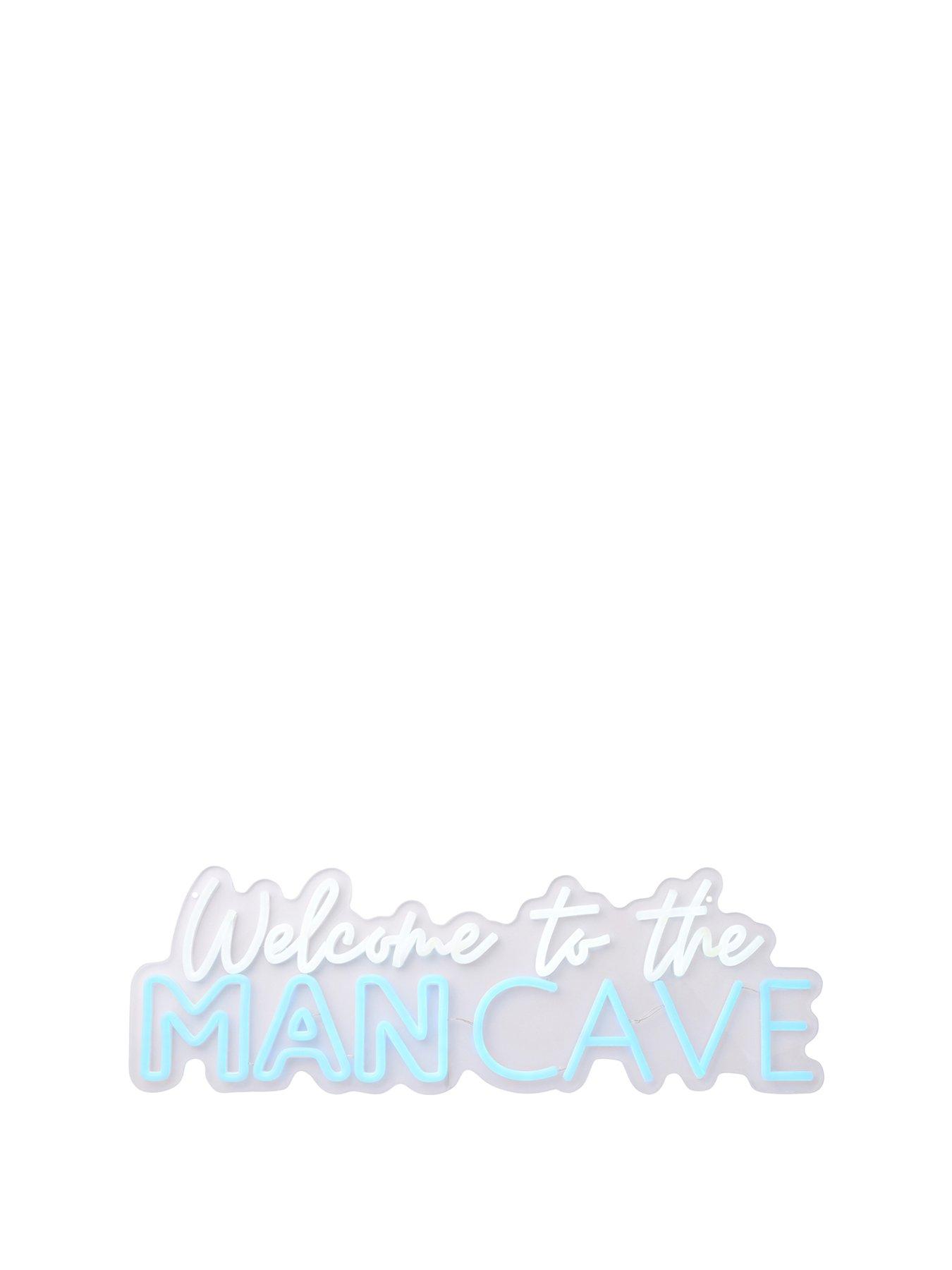 Image 2 of 7 of Hestia Signography Neon Collection Wall Sign With Usb - Welcome To The Man Cave