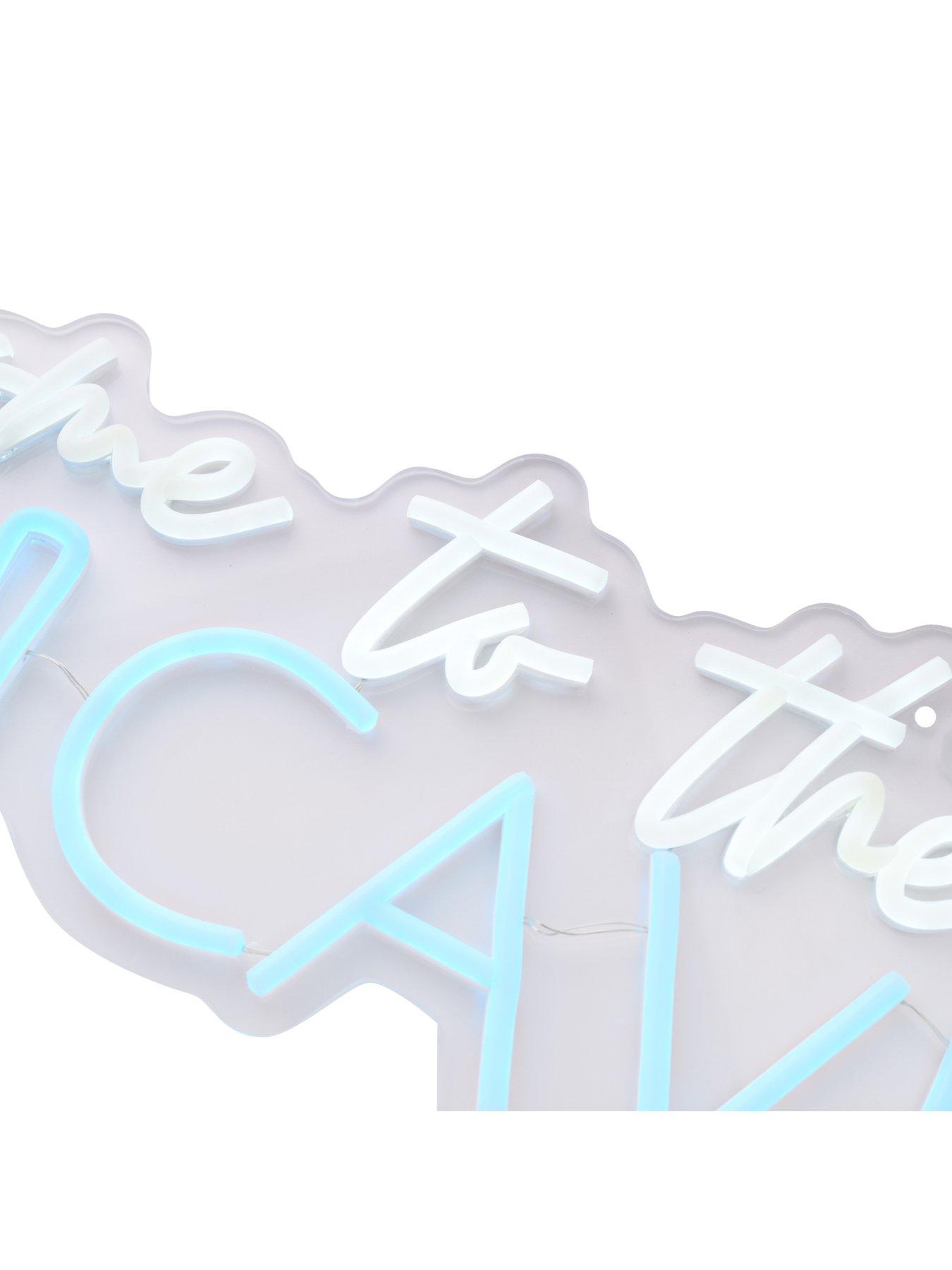 Image 4 of 7 of Hestia Signography Neon Collection Wall Sign With Usb - Welcome To The Man Cave
