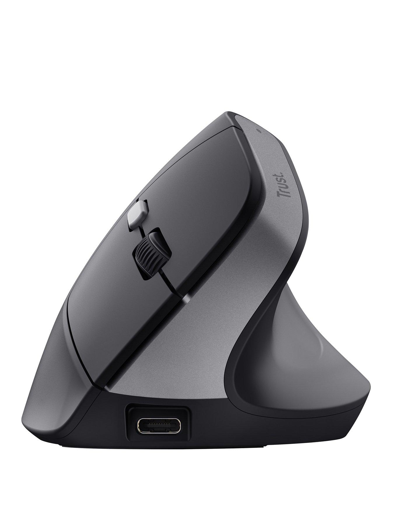 Trust Bayo II Ergonomic Wireless Mouse - Black
