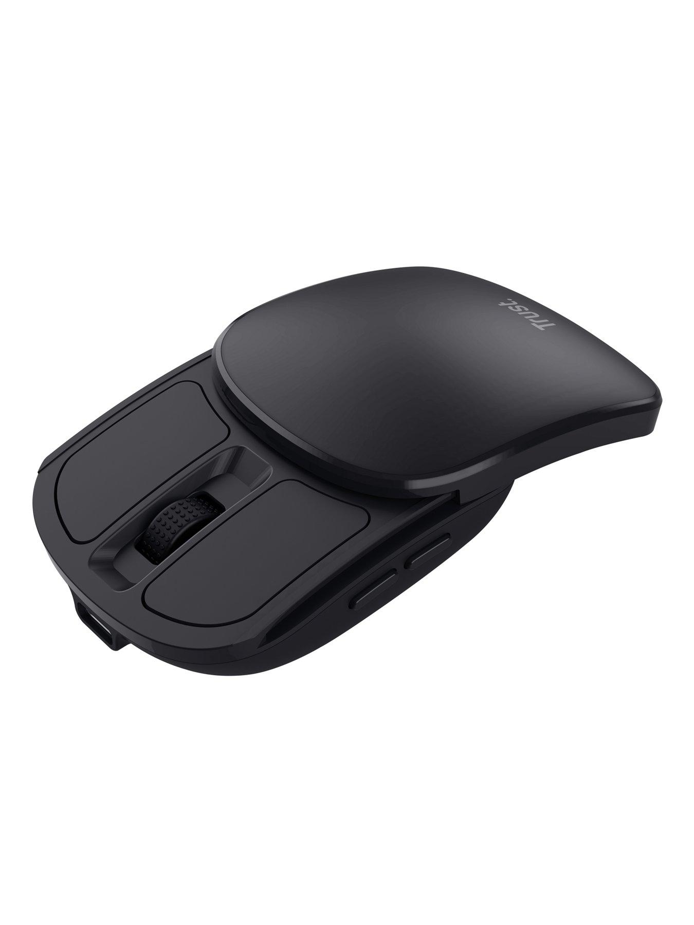 Image 4 of 7 of Trust Zylo Foldable Pocket Wireless Mouse - Travel Size, Black