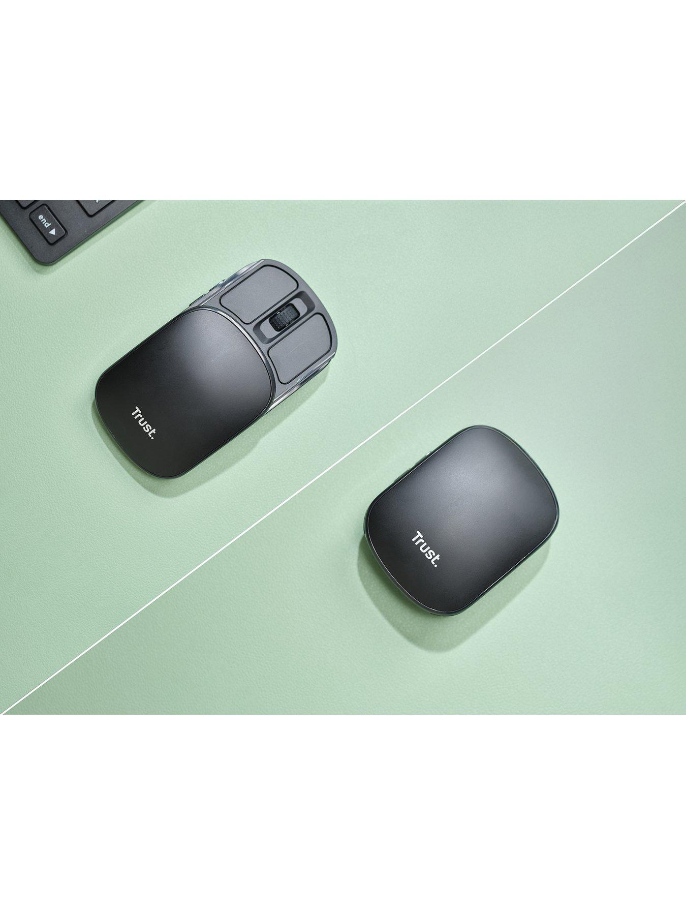 Image 5 of 7 of Trust Zylo Foldable Pocket Wireless Mouse - Travel Size, Black