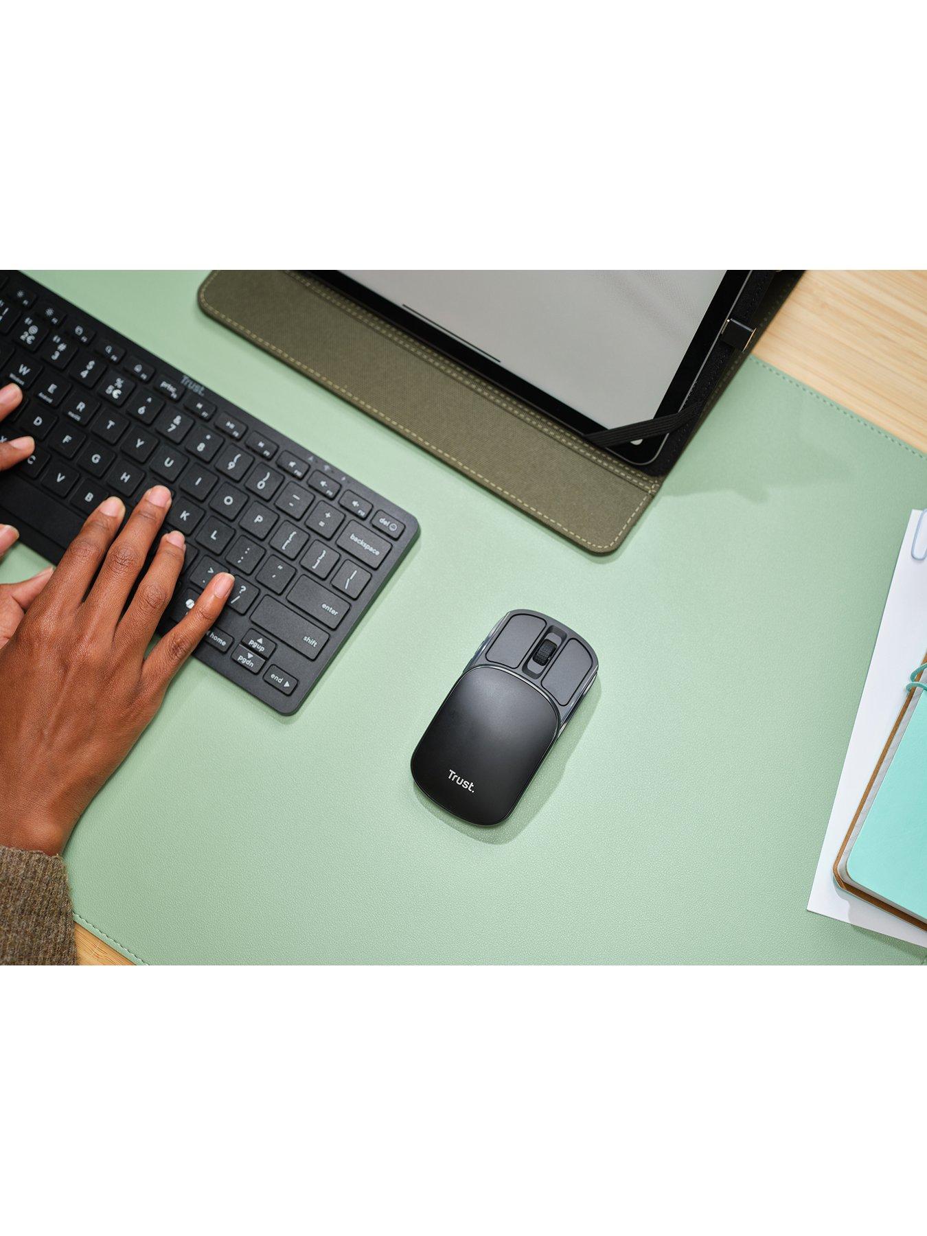Image 6 of 7 of Trust Zylo Foldable Pocket Wireless Mouse - Travel Size, Black