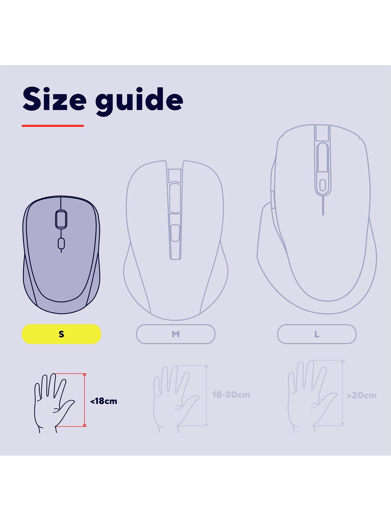 Image 6 of 8 of Trust Seron Slim Multi-Wireless Hyperscroll Mouse - Pink