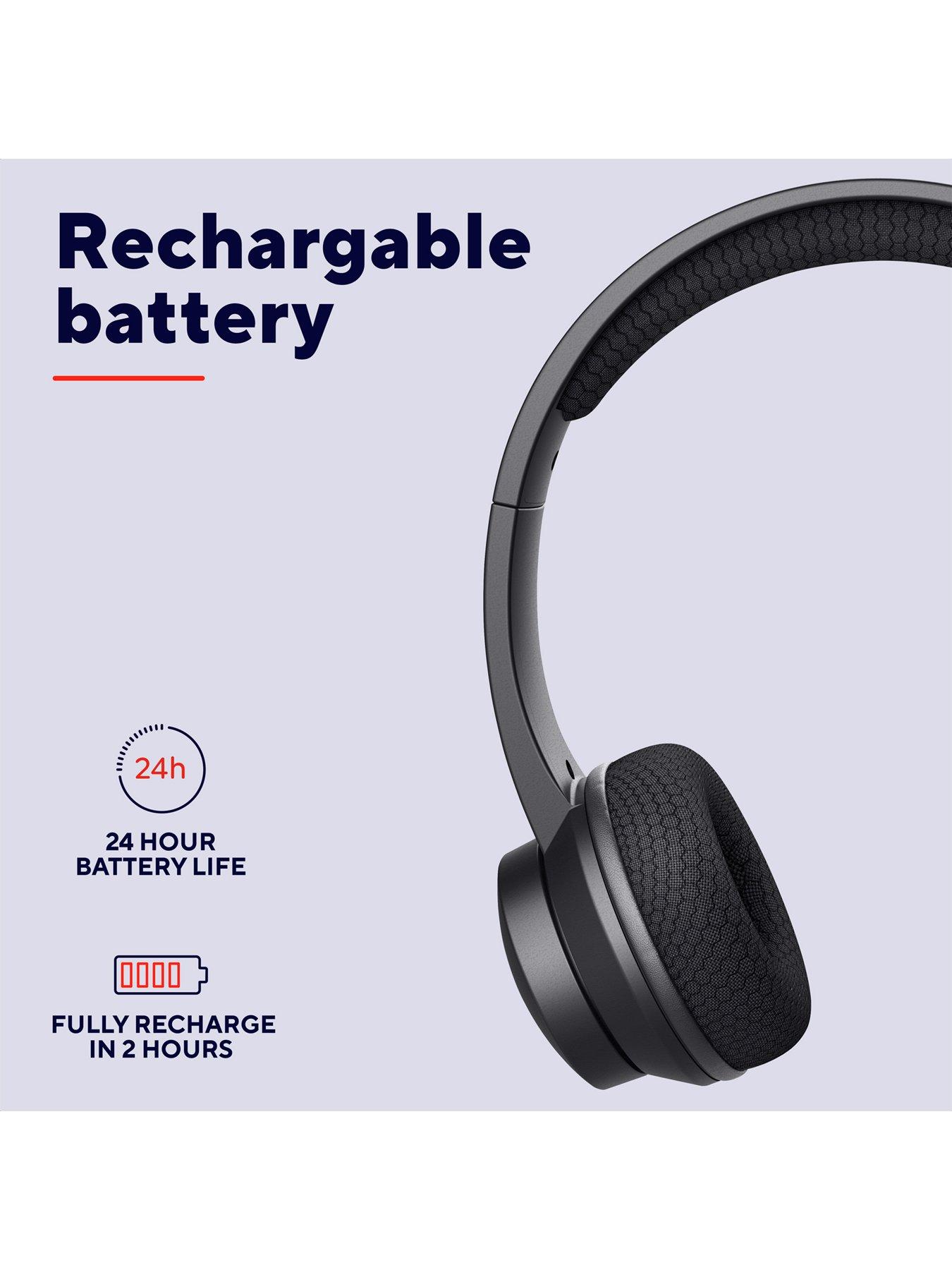 Image 4 of 8 of Trust Ayda Wireless Headset with ENC Noise-Cancelling Microphone, Black