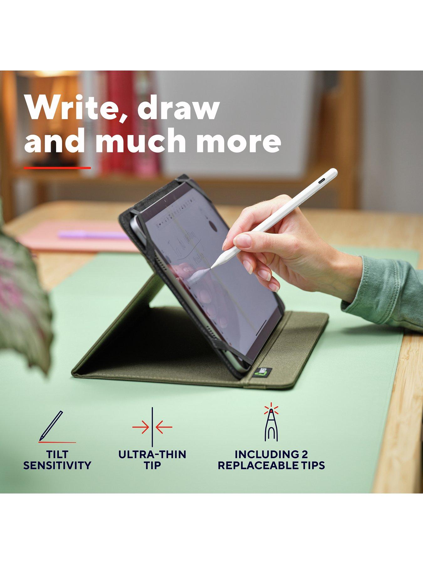 Image 3 of 7 of Trust Kyna Active Stylus Pen for Apple iPad- White